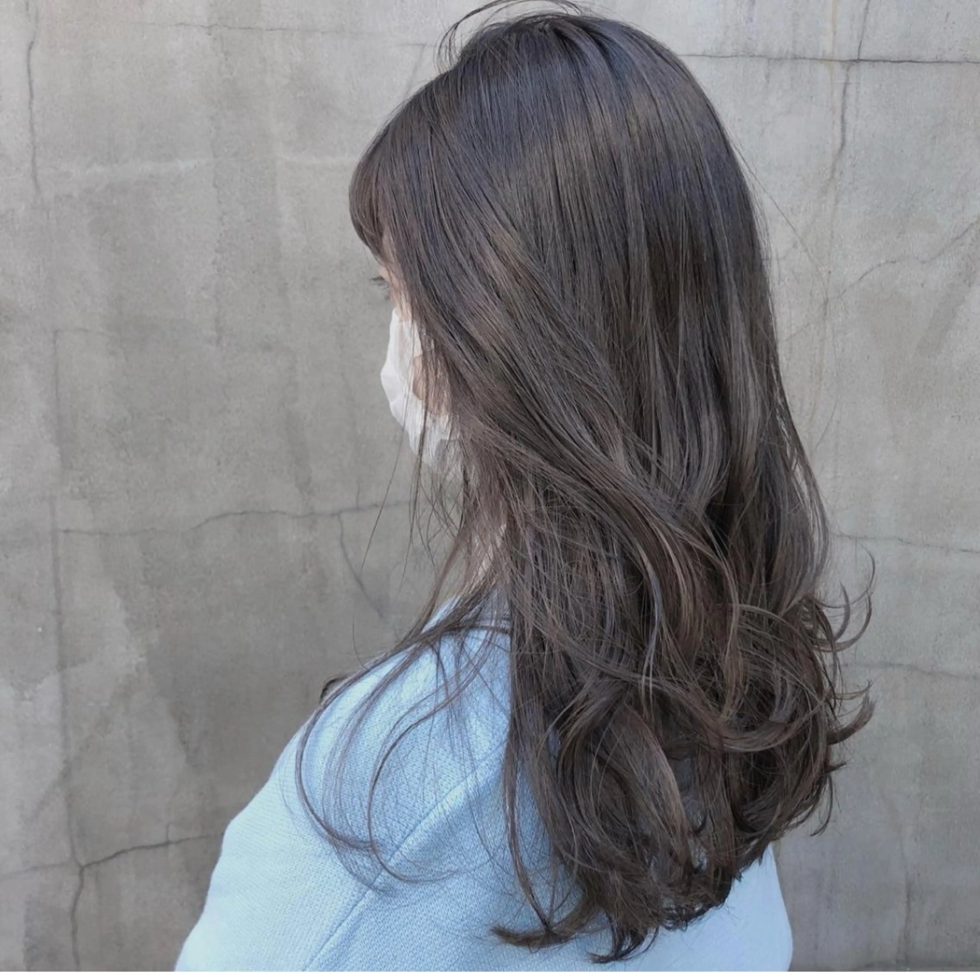 ロング カラー ブラウンカラー 🦋透明感カラー /ケアブリーチ🦋のヘアスタイル