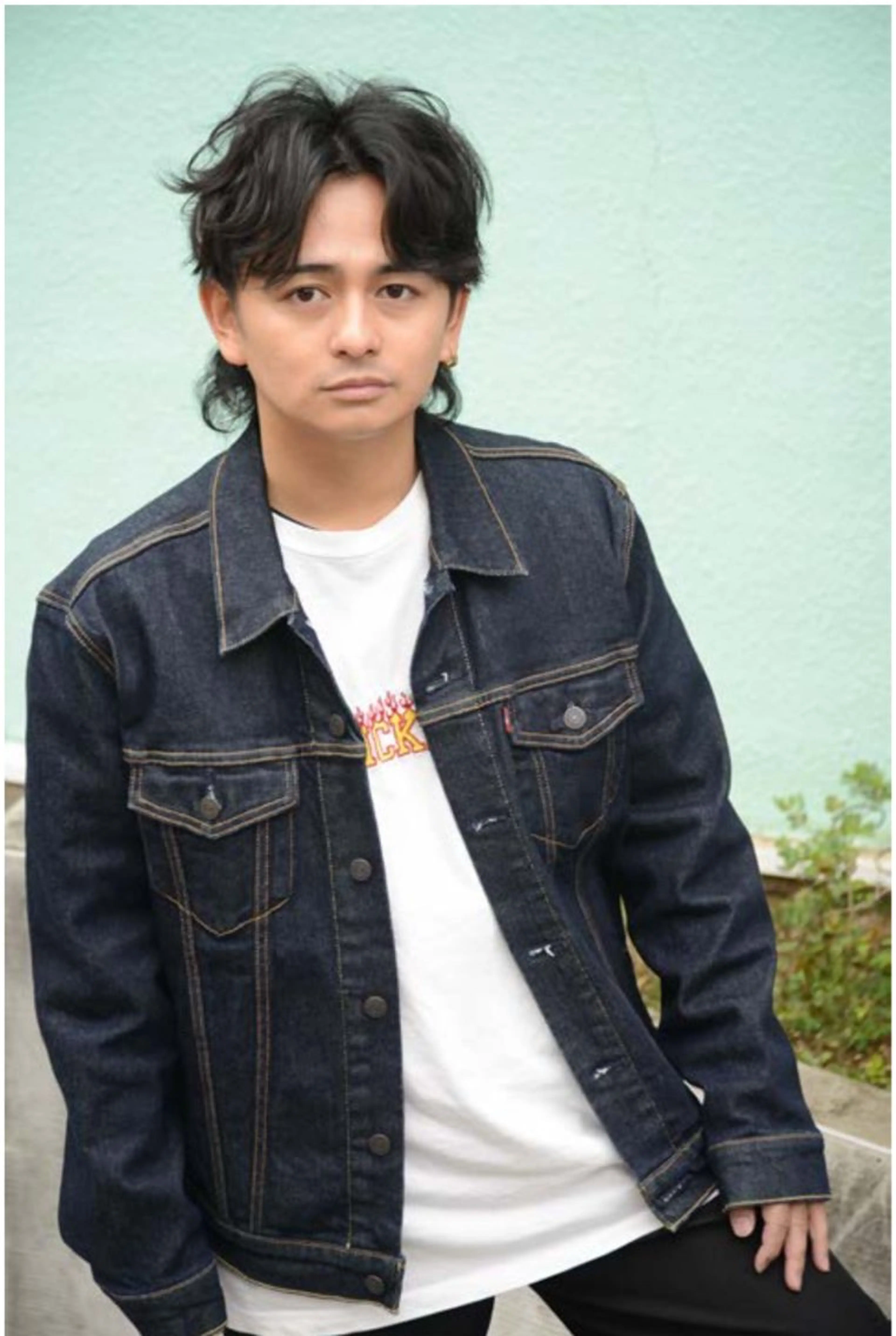 ミディアム パーマ 吉野 つかさのヘアスタイル