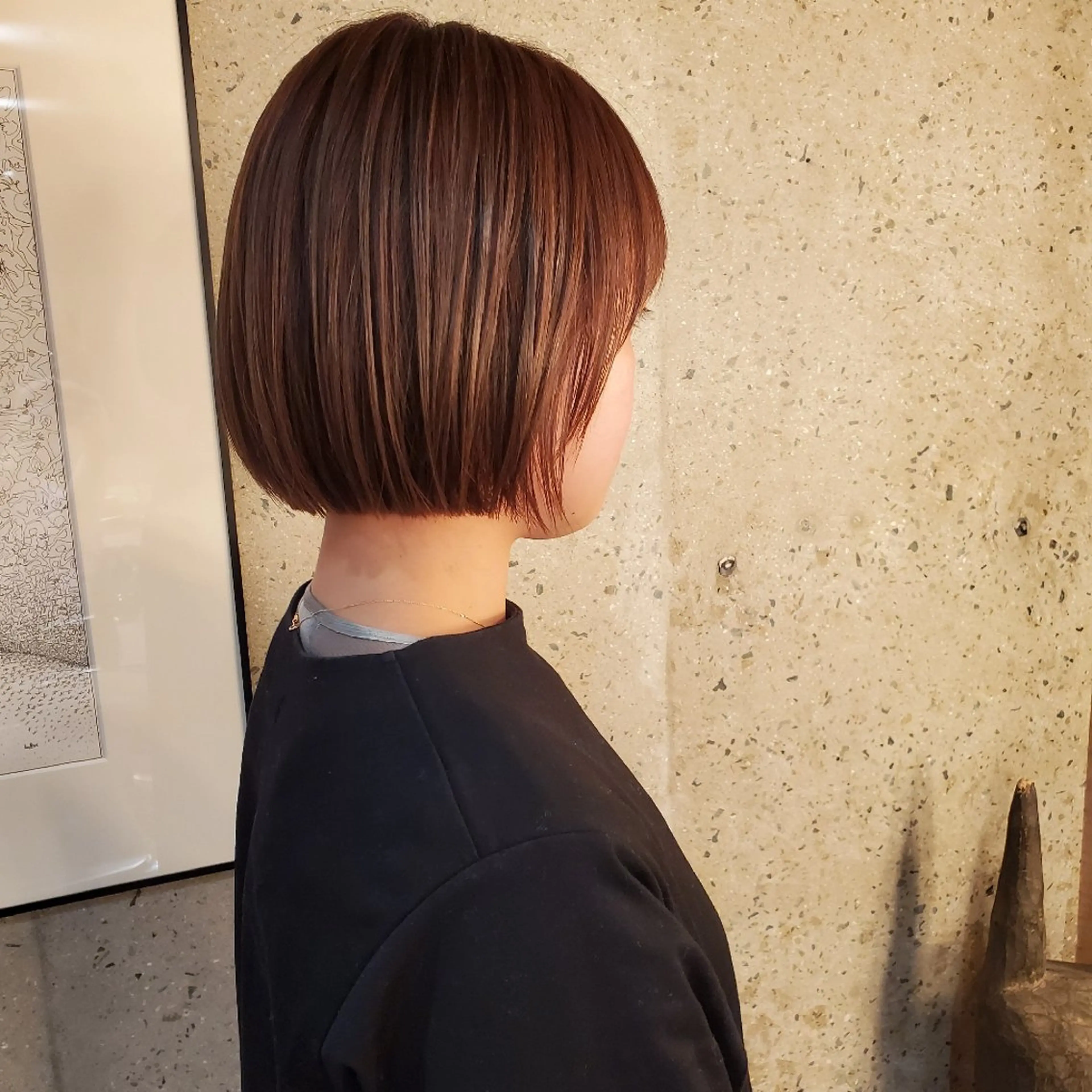 カラー ショート カット ヘアカラー 川原田麻衣【薬院/平 尾/高宮】透明感🫧のヘアスタイル