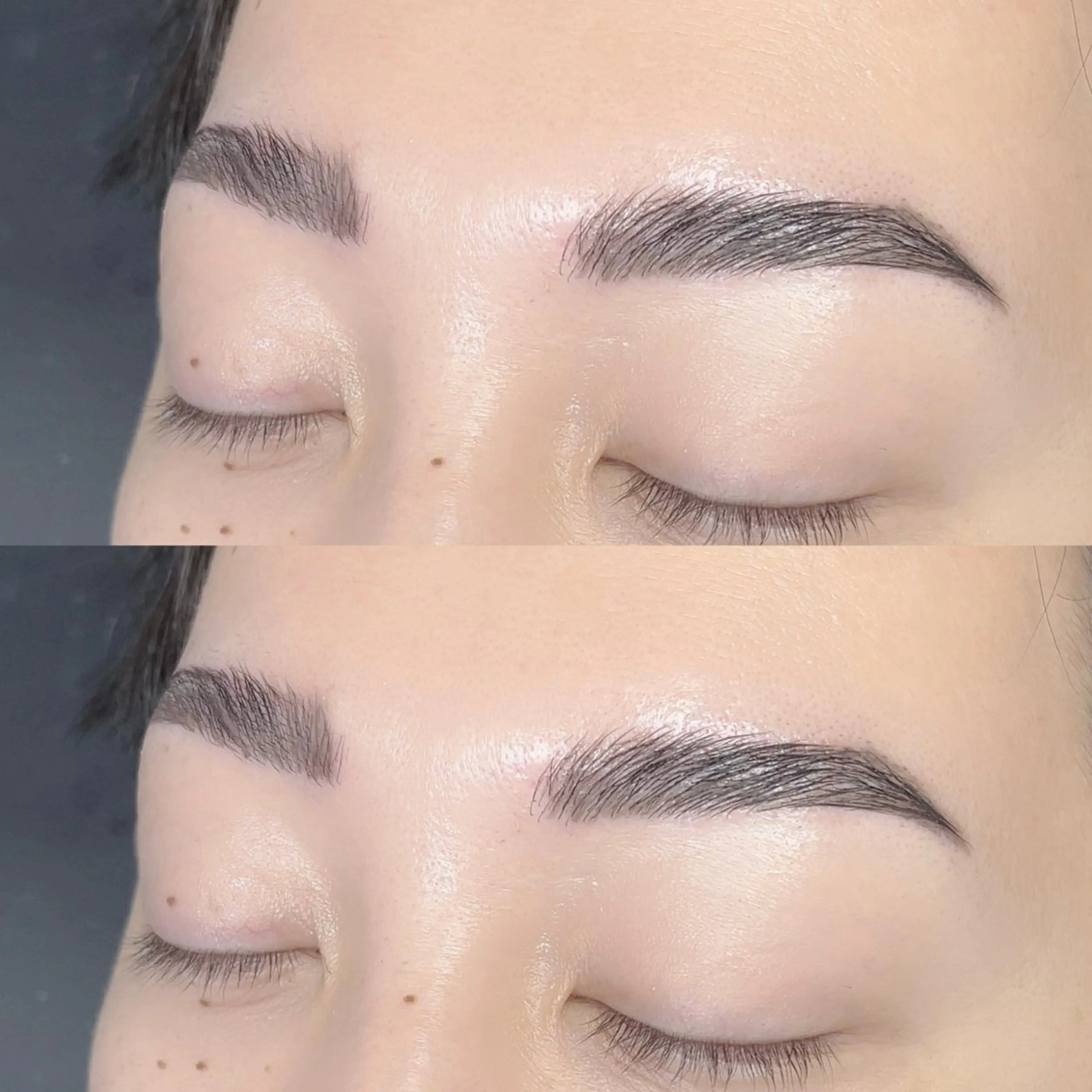 【4月11日~24日来店限定★トレーニングモデル限定🤎】ハリウッドブロウリフト（パーマ）【WAX＆眉メイク】¥3000の写真