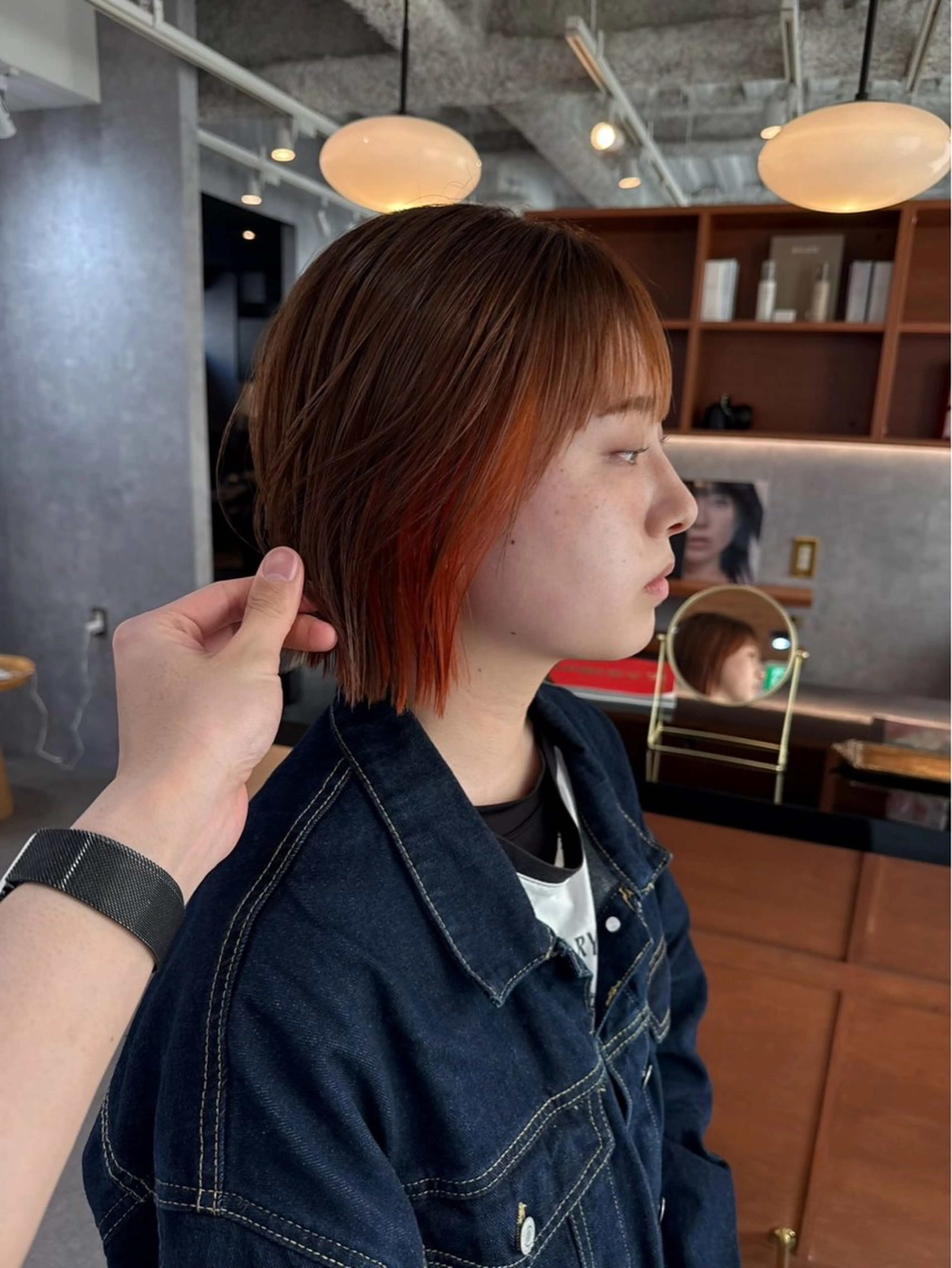 ショート カラー benji あい★+ﾟのヘアスタイル