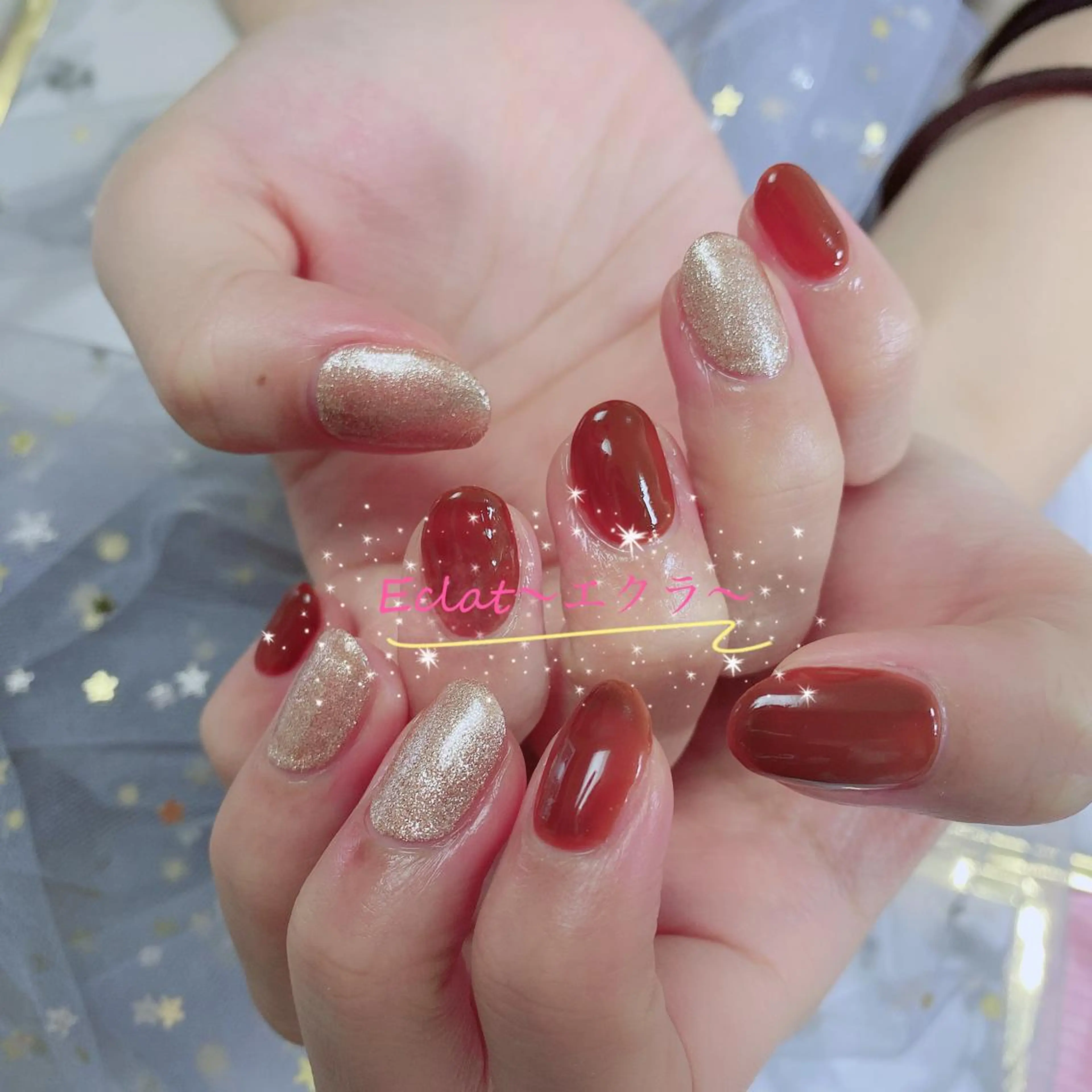 ネイル ネイルサロンエクラ 🫧Shizukaのネイルデザイン