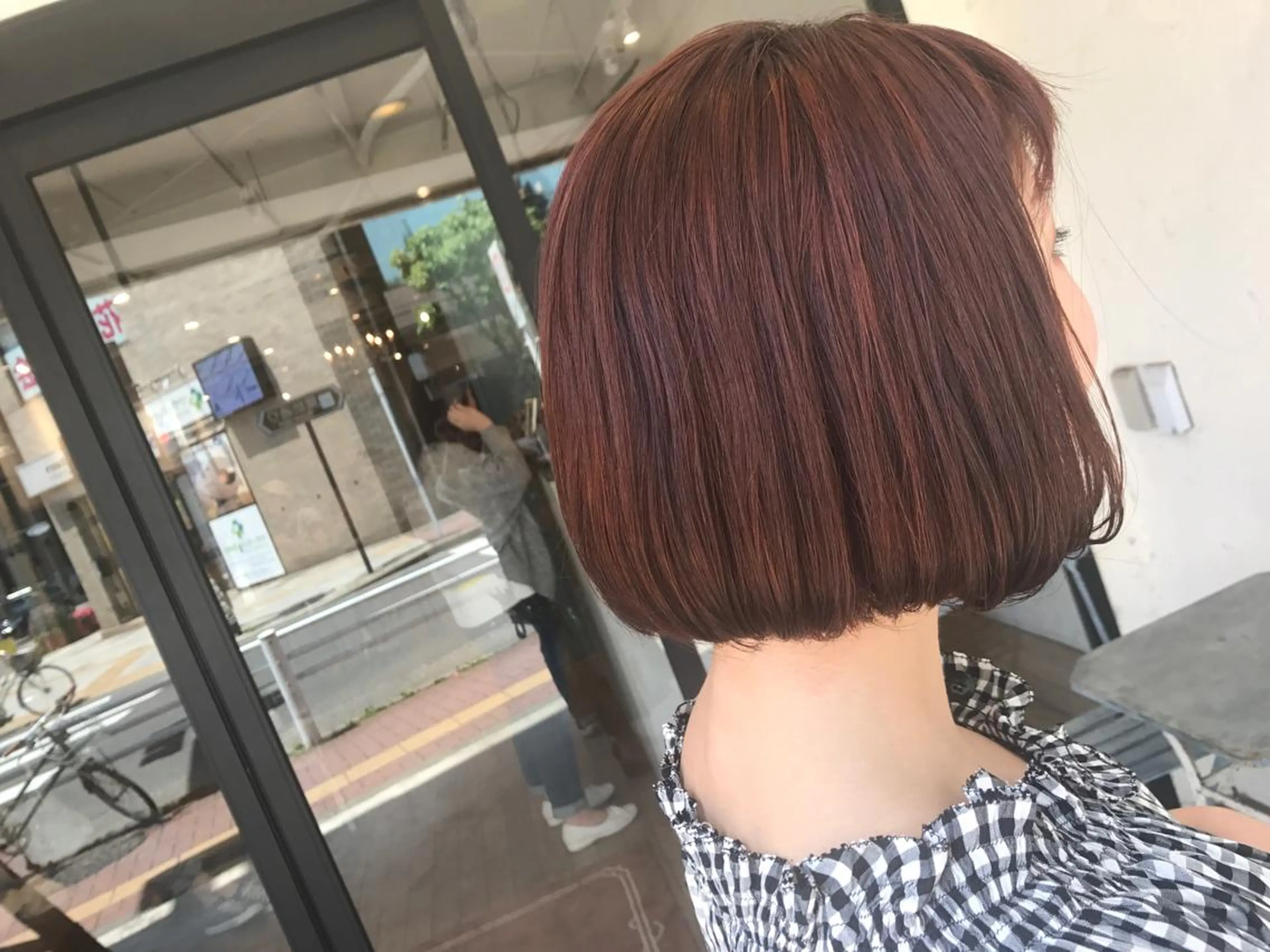 ショート オリーブ透明感カラー 表参道/MIKUのヘアスタイル