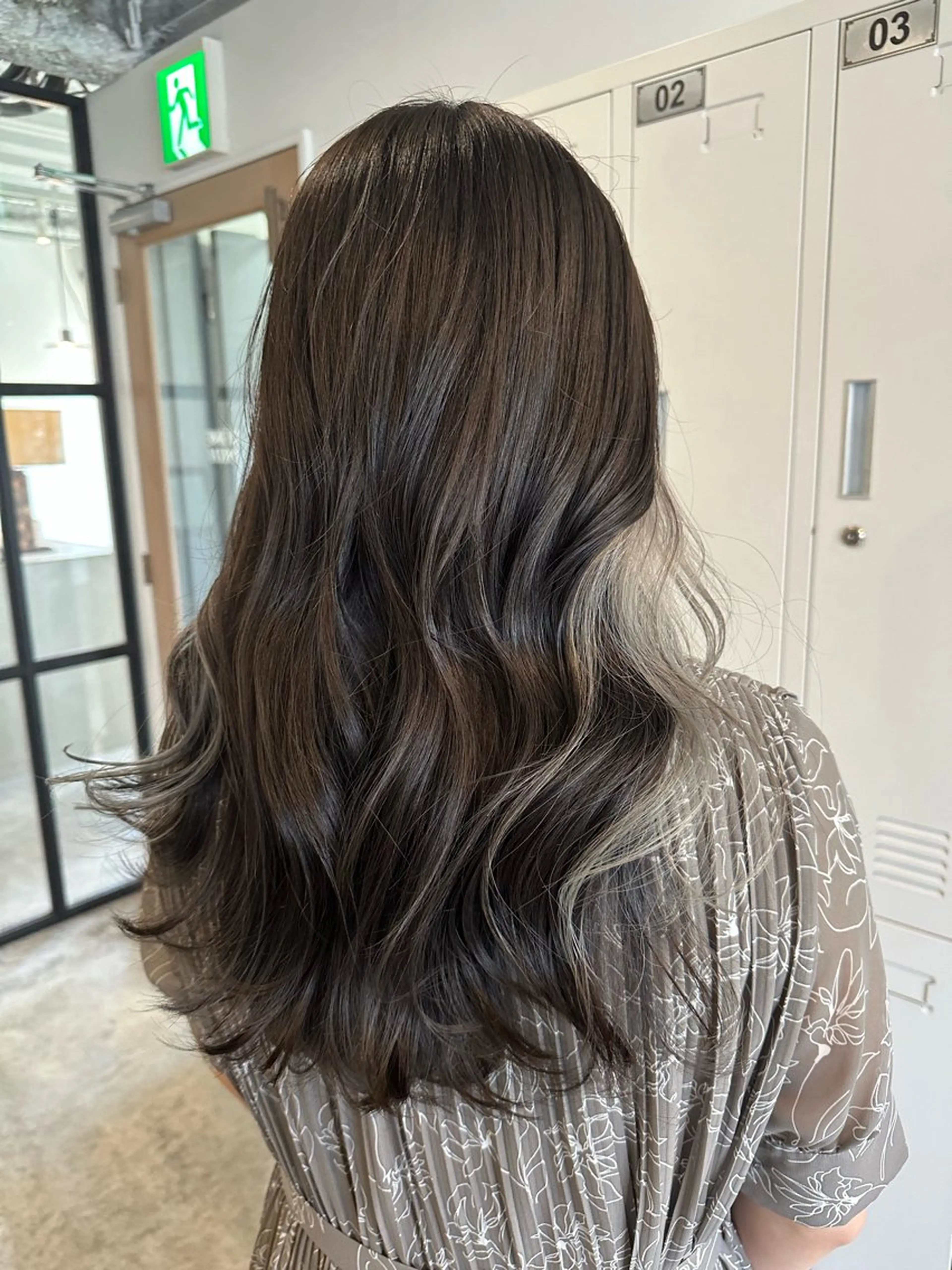 ロング カラー インナーカラー ヘアカラー トリートメント 中目黒🌼 🌼ハナのヘアスタイル