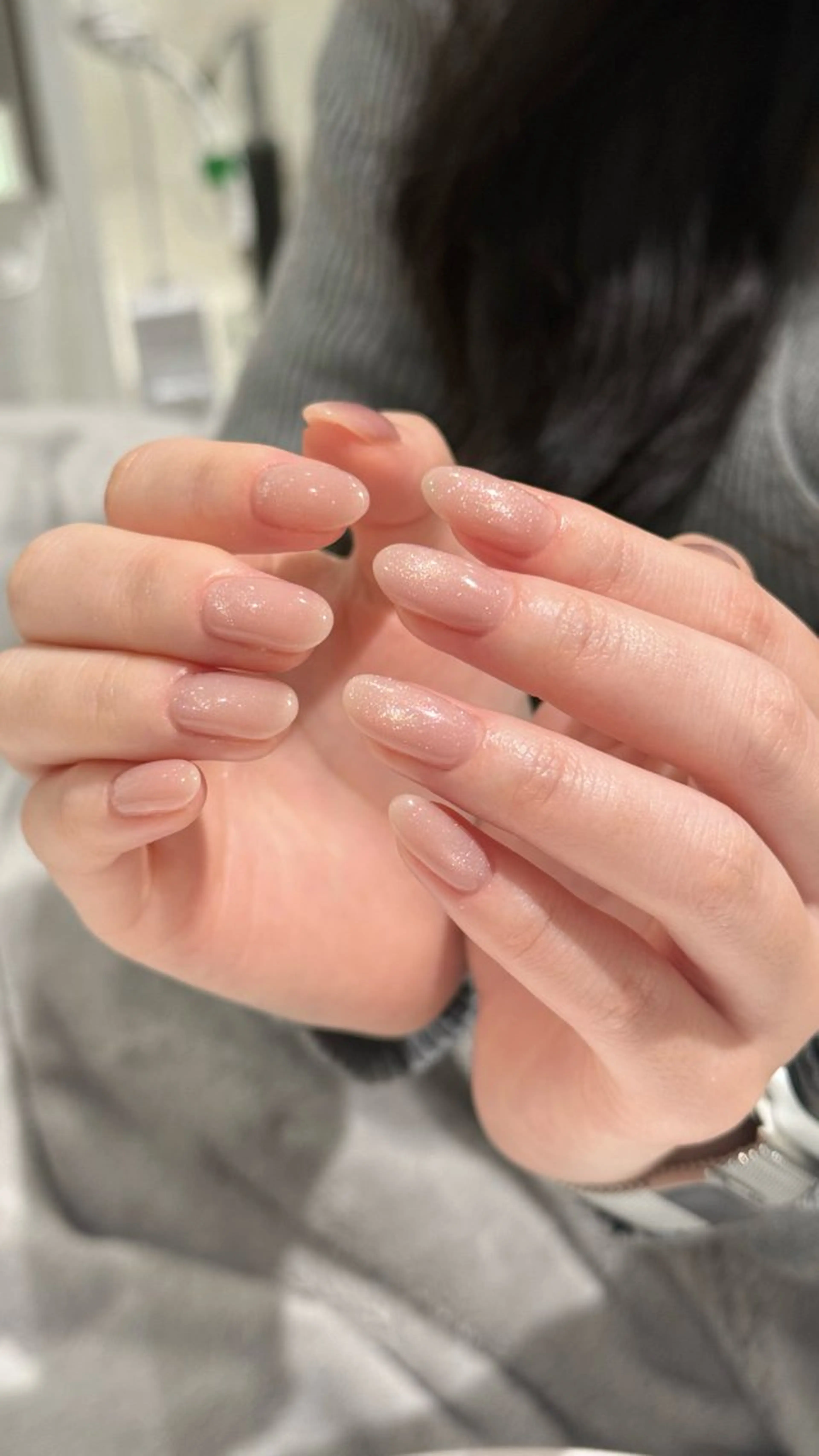 ネイル マグネットネイル ハンドネイル 山藤 萌永のネイルデザイン