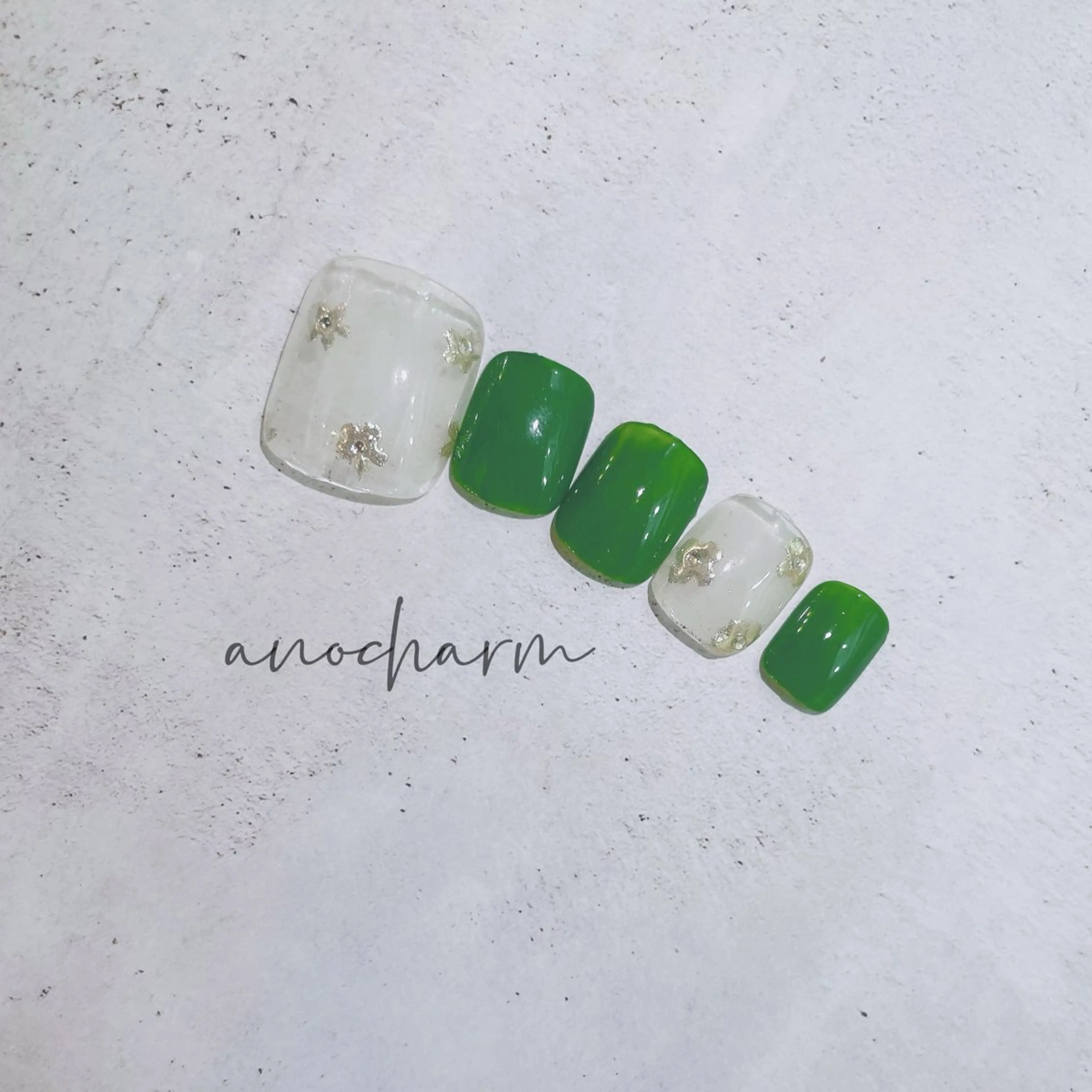 ネイル フットネイル anocharm _annaのマツエク・マツパデザイン