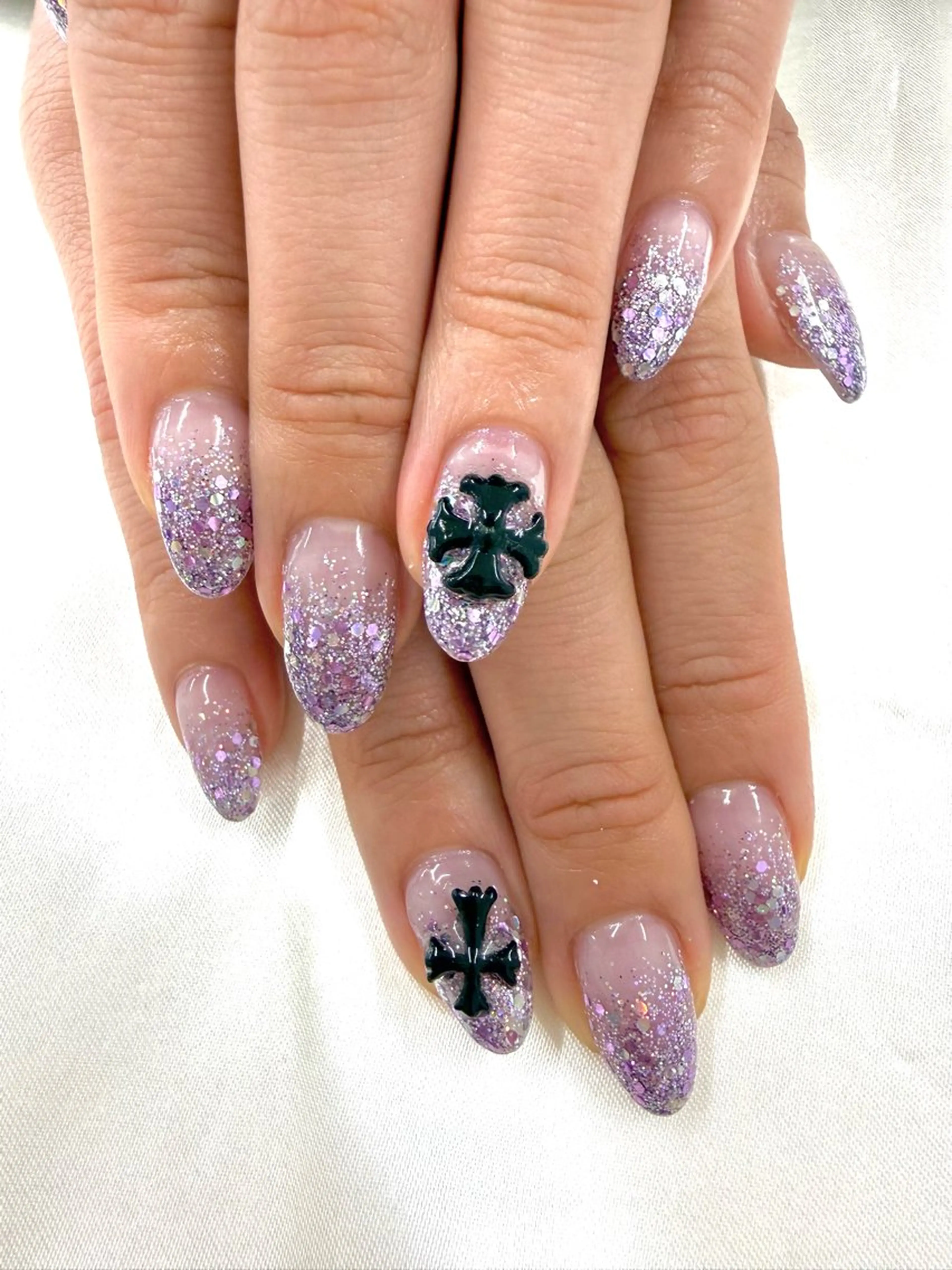 ラメグラ/フラッシュ（当店オフあり）💖パーツ2つプレゼント🎁の写真