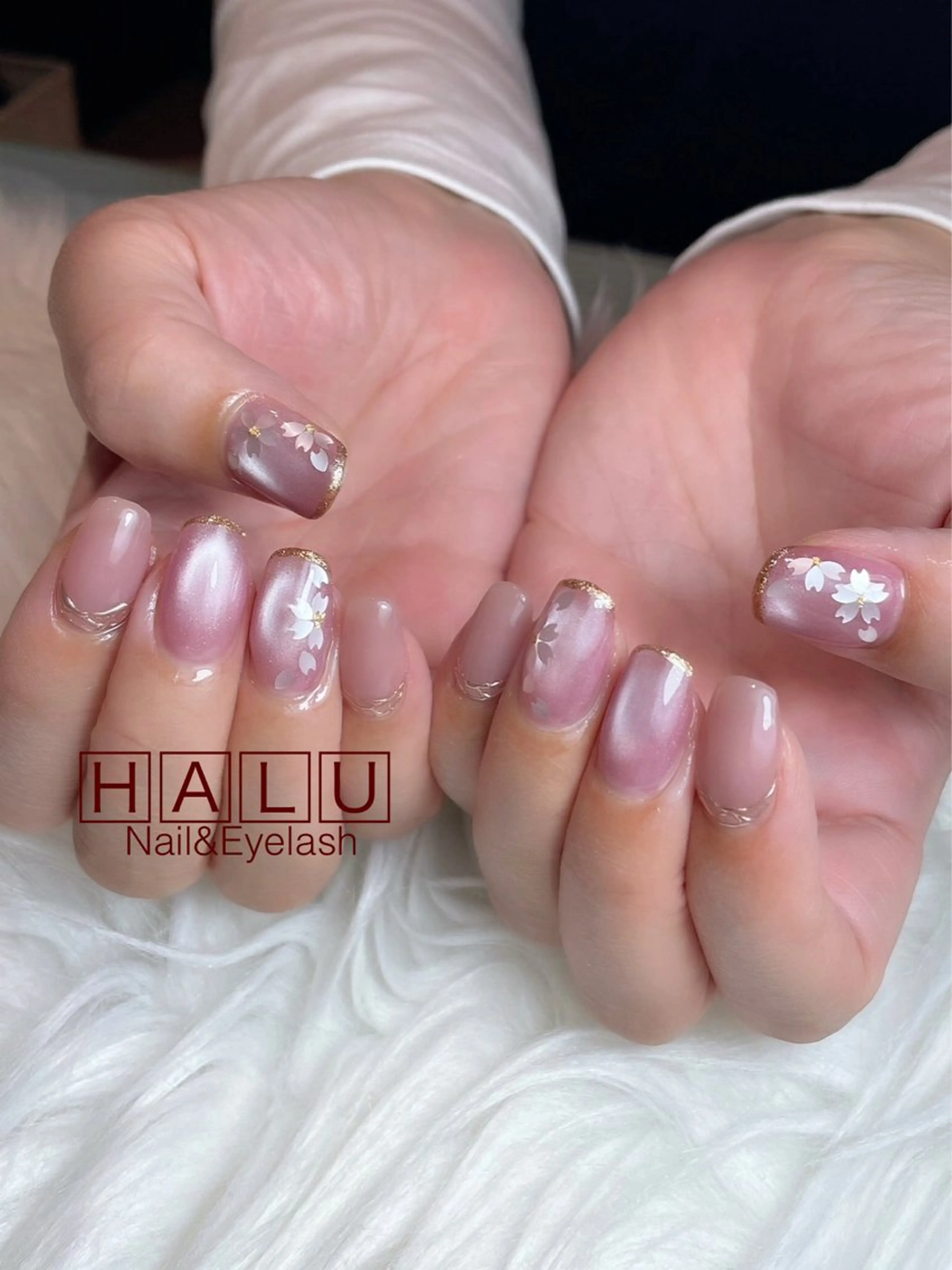 ネイル 桜ネイル HALU ハルのネイルデザイン