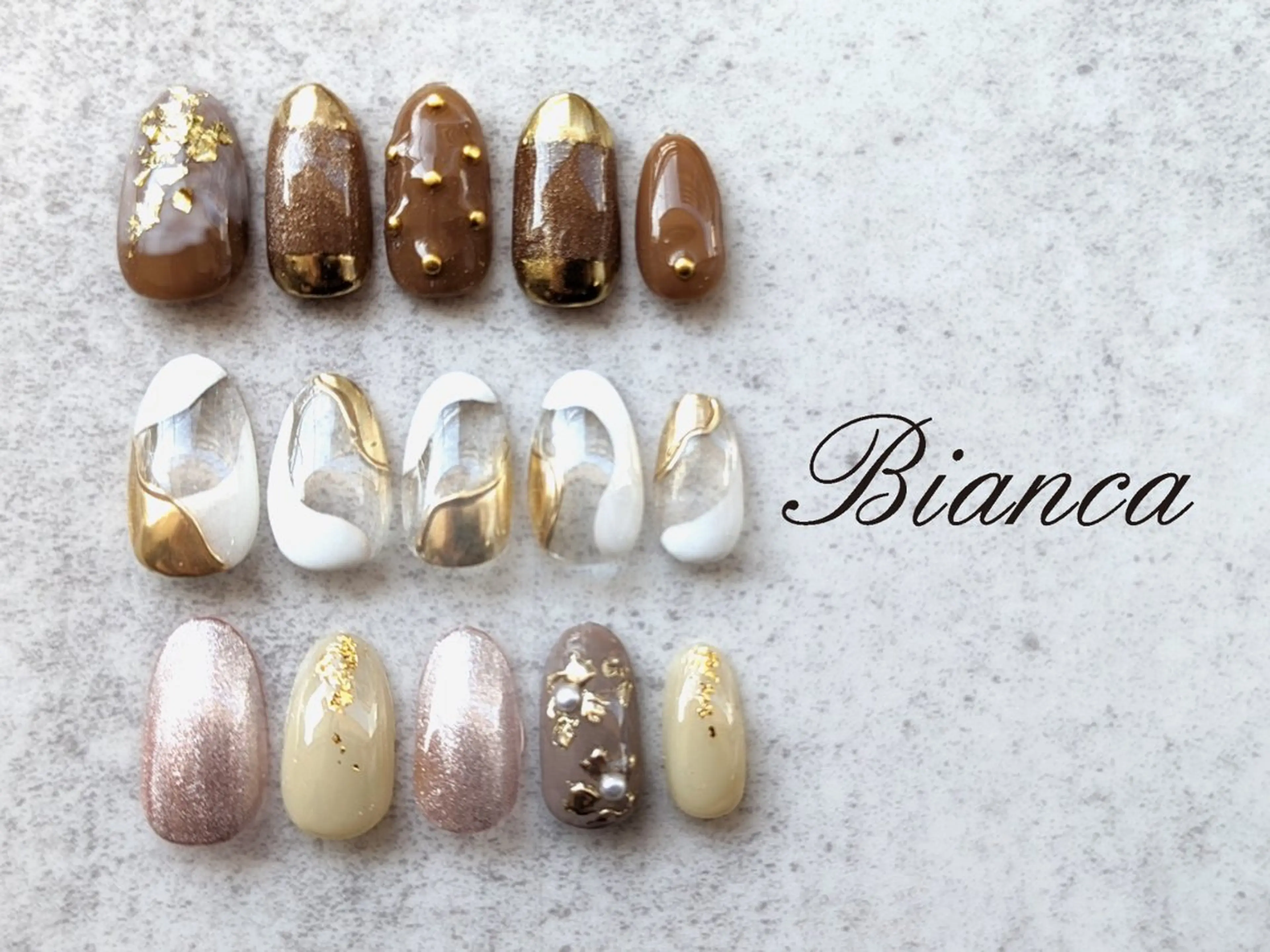 ネイル ハンドネイル BIANCA Ouchidaのネイルデザイン