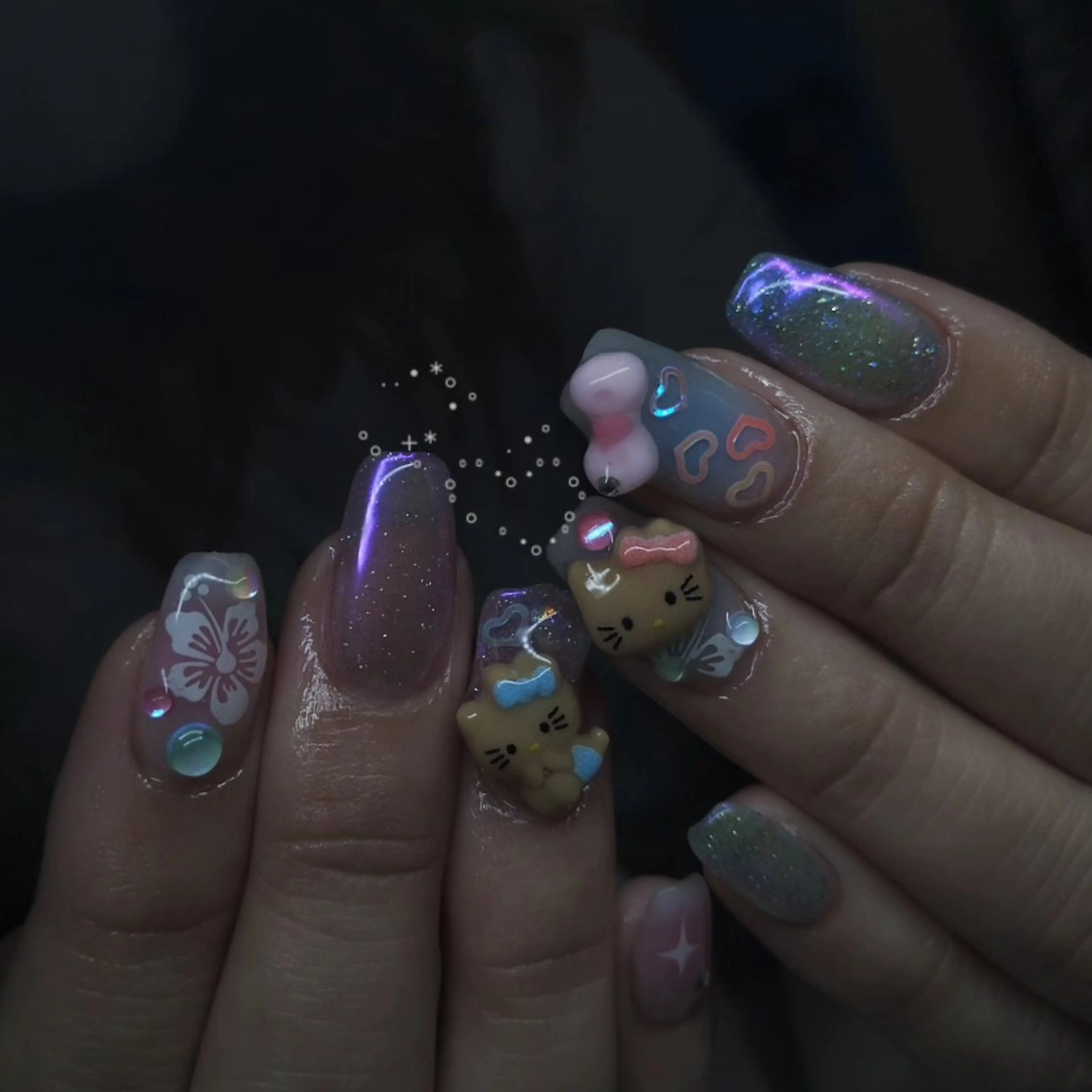 ネイル 持ち込み 424 nailsのネイルデザイン