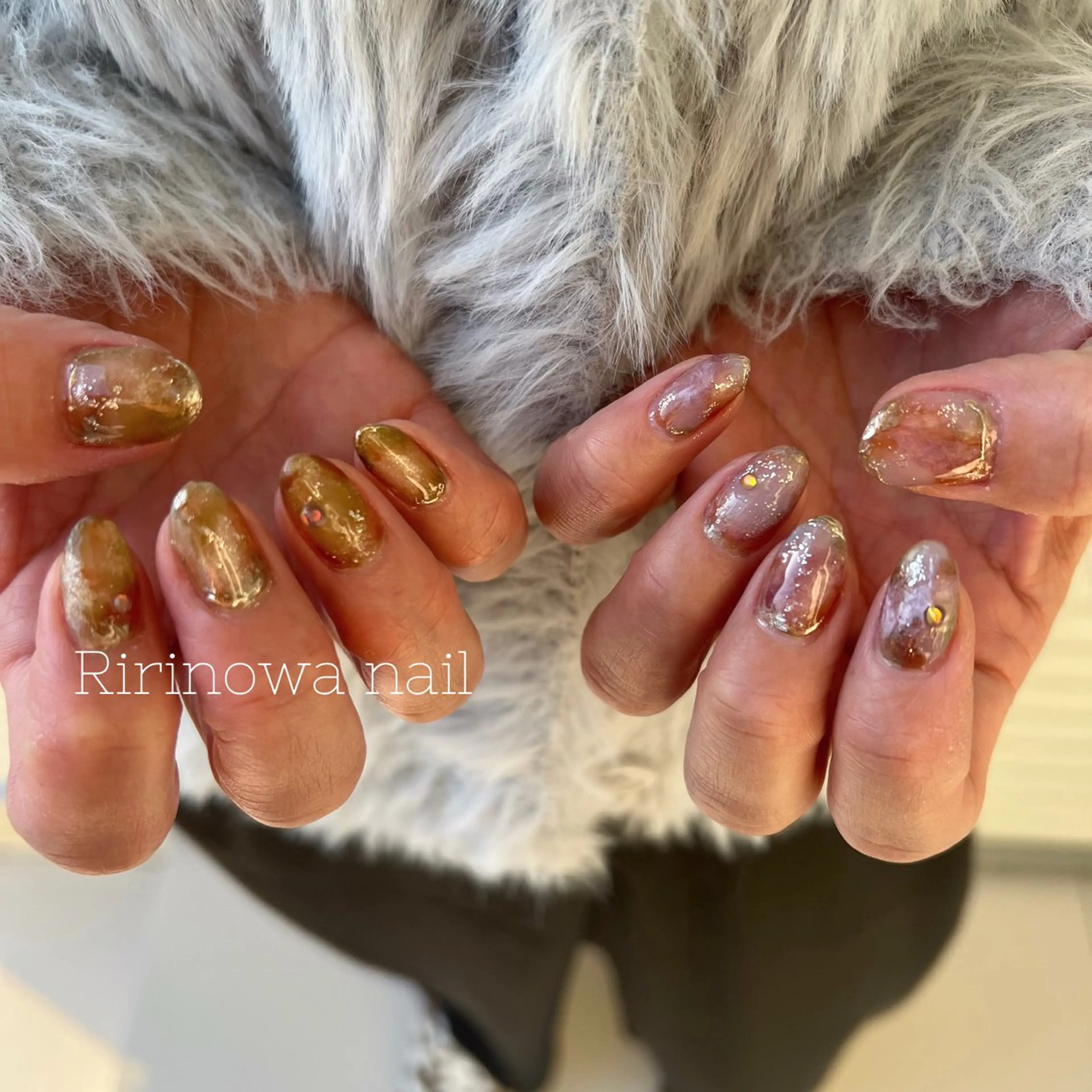 ネイル ニュアンスネイル ri.nail 12のネイルデザイン