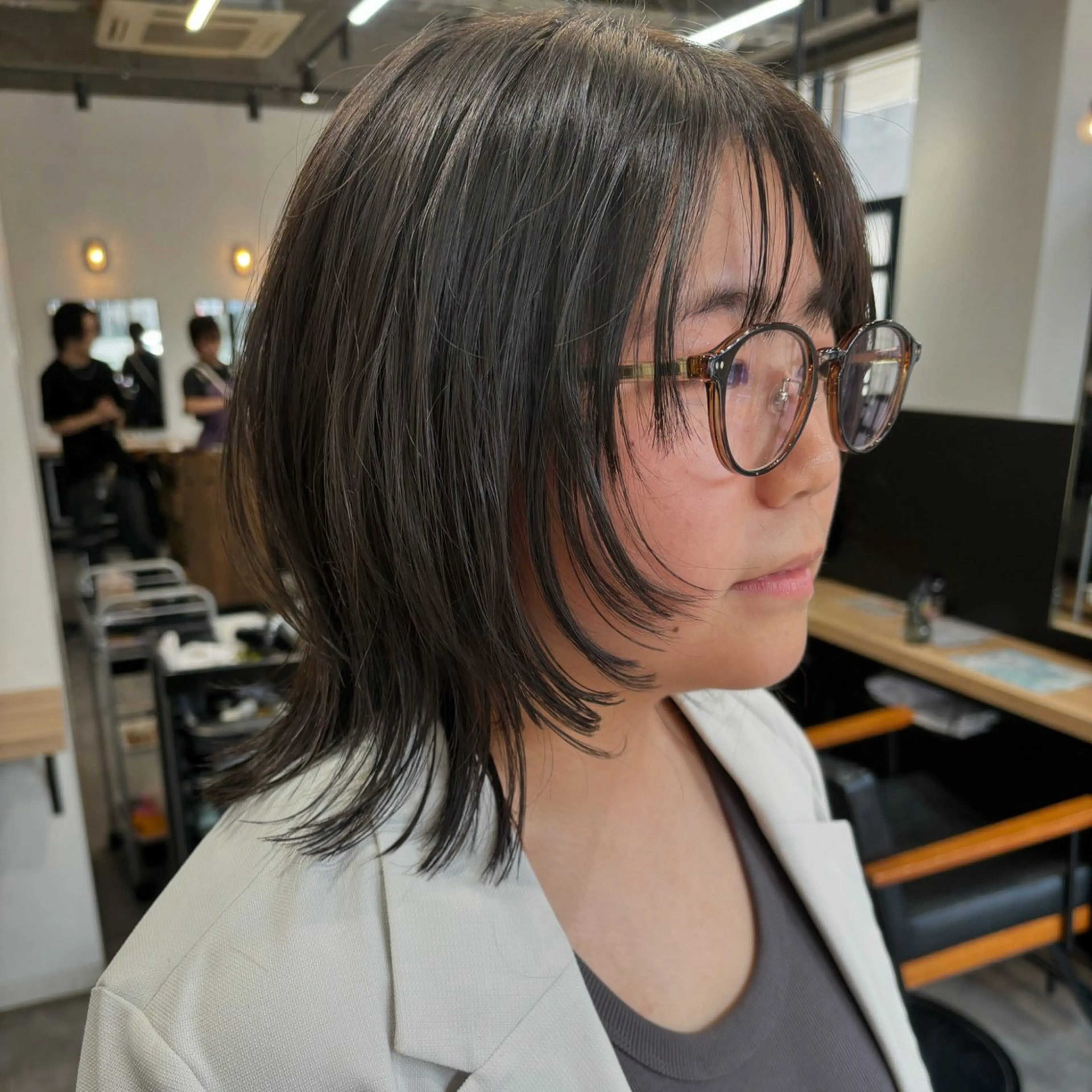 ミディアム Shu🐻❄️ / giinii 横浜のヘアスタイル