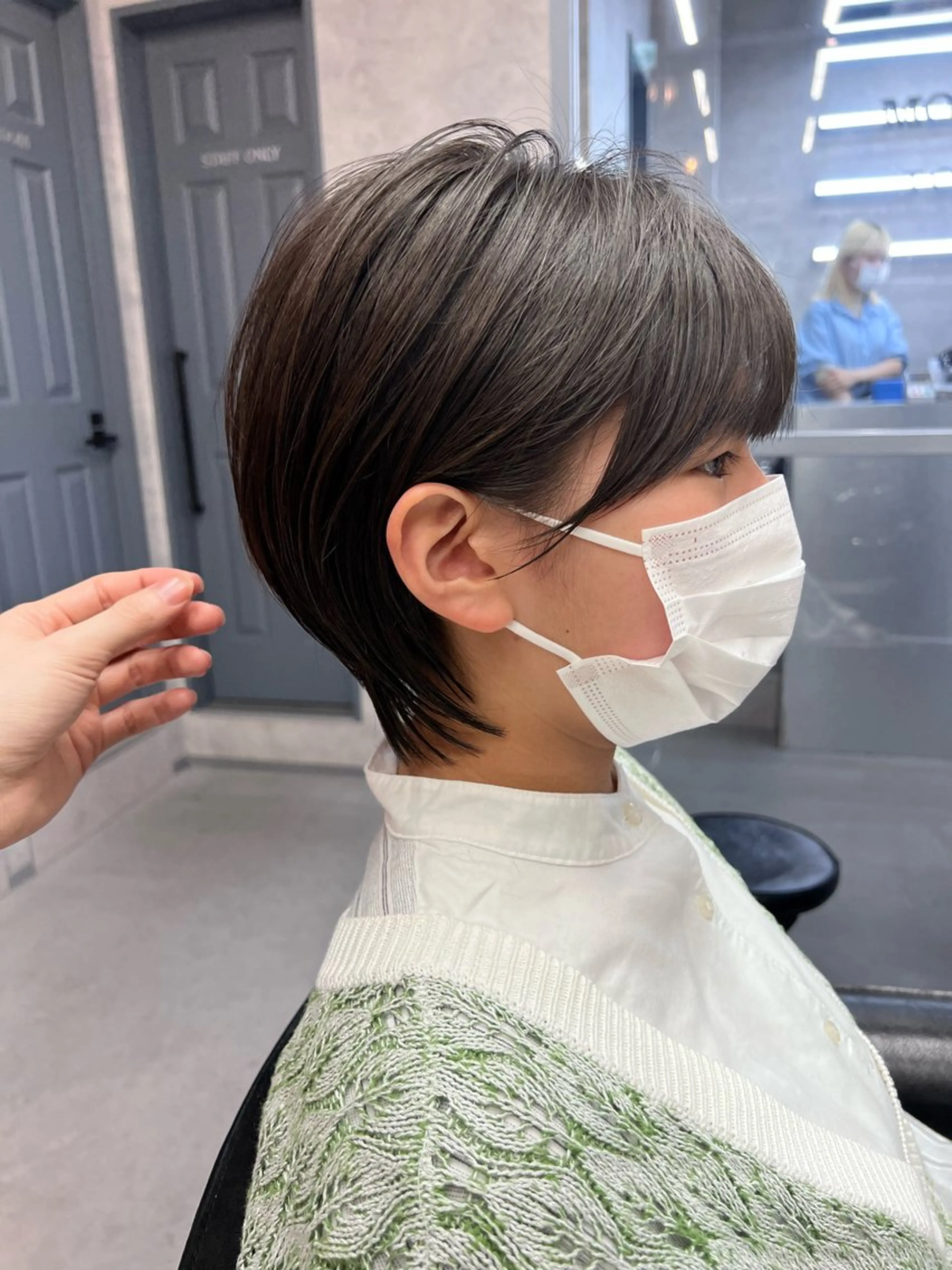 ショート パーマ カット 縮毛矯正 トリートメント 銀座ショートヘア特化 渡部 誠のヘアスタイル