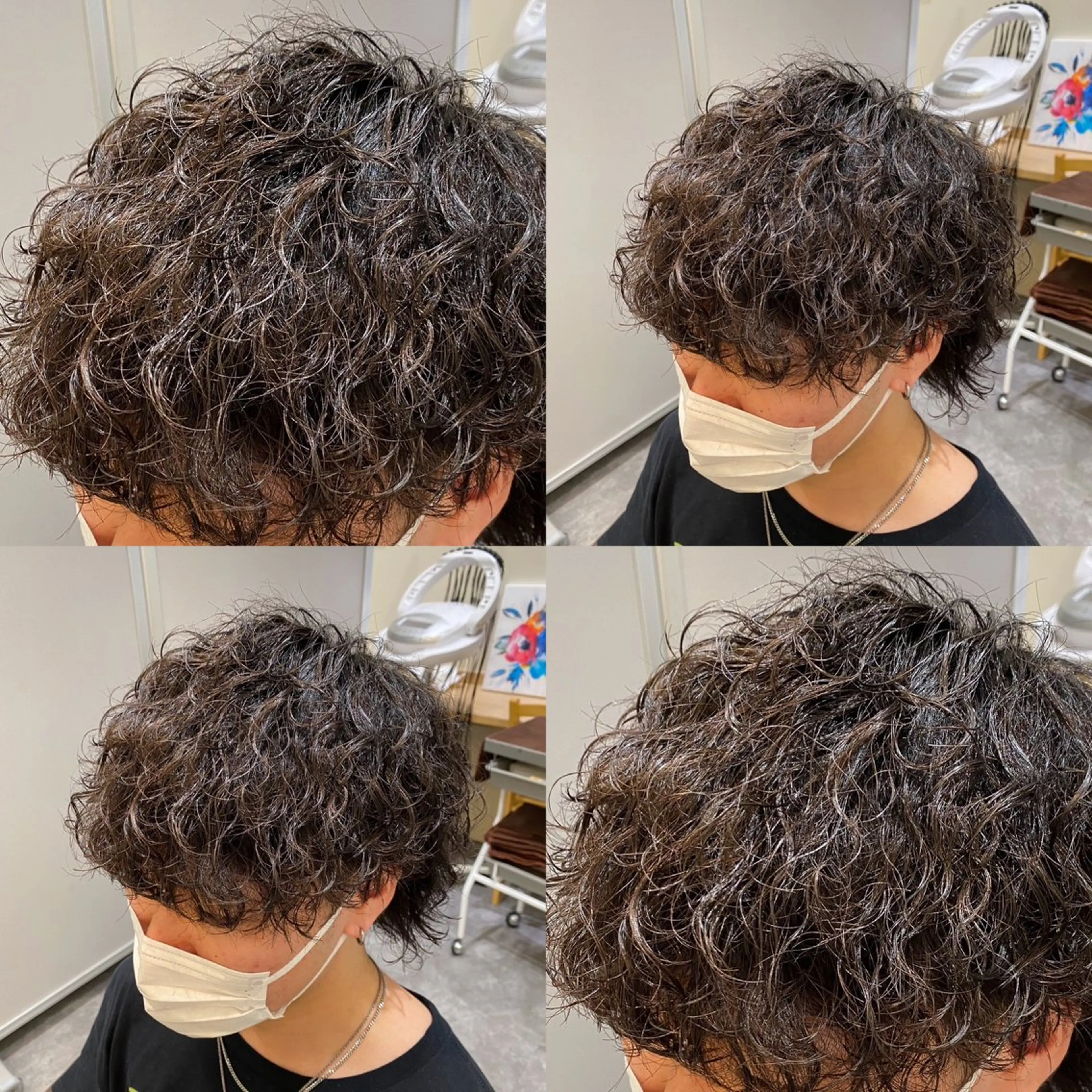 パーマ メンズ メンズ特化LIBER 石川玲央のヘアスタイル