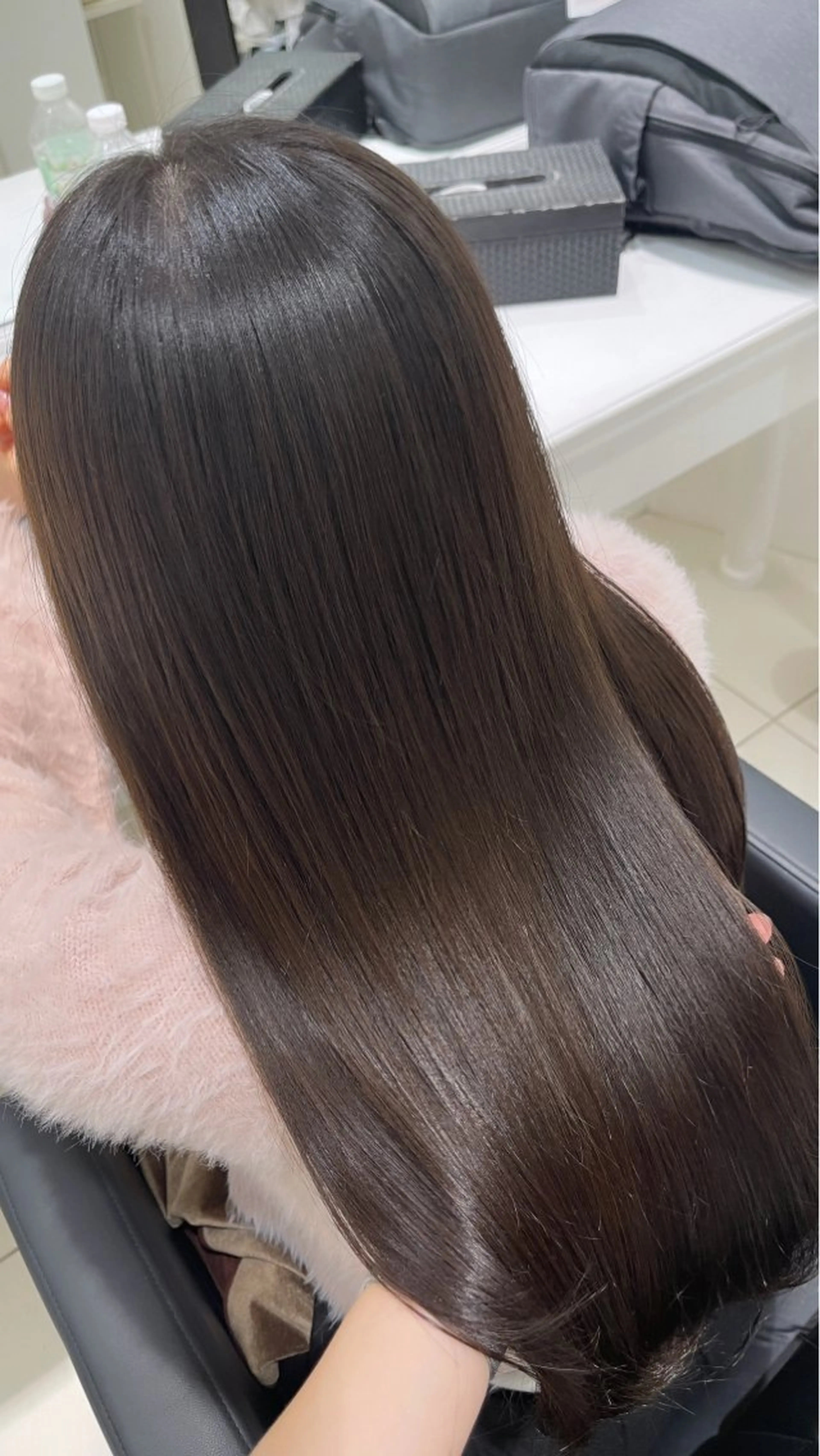 ロング カラー ヘアカラー トリートメント AIR銀座 moekaのヘアスタイル