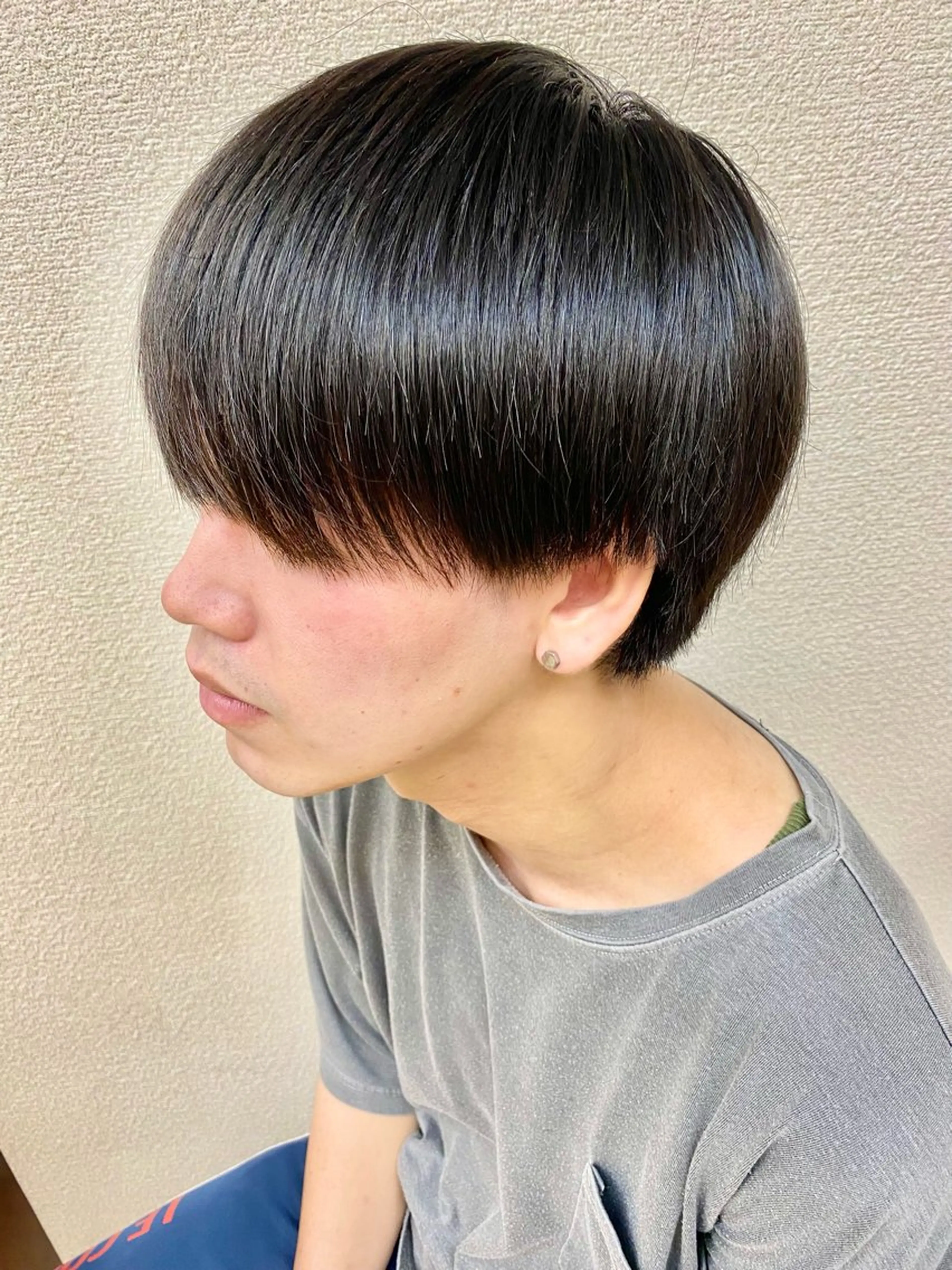 ショート メンズ メンズ韓国風 韓国マッシュ マッシュ 韓国風ヘア カット 💈メンズ特化💈 河合智也のヘアスタイル