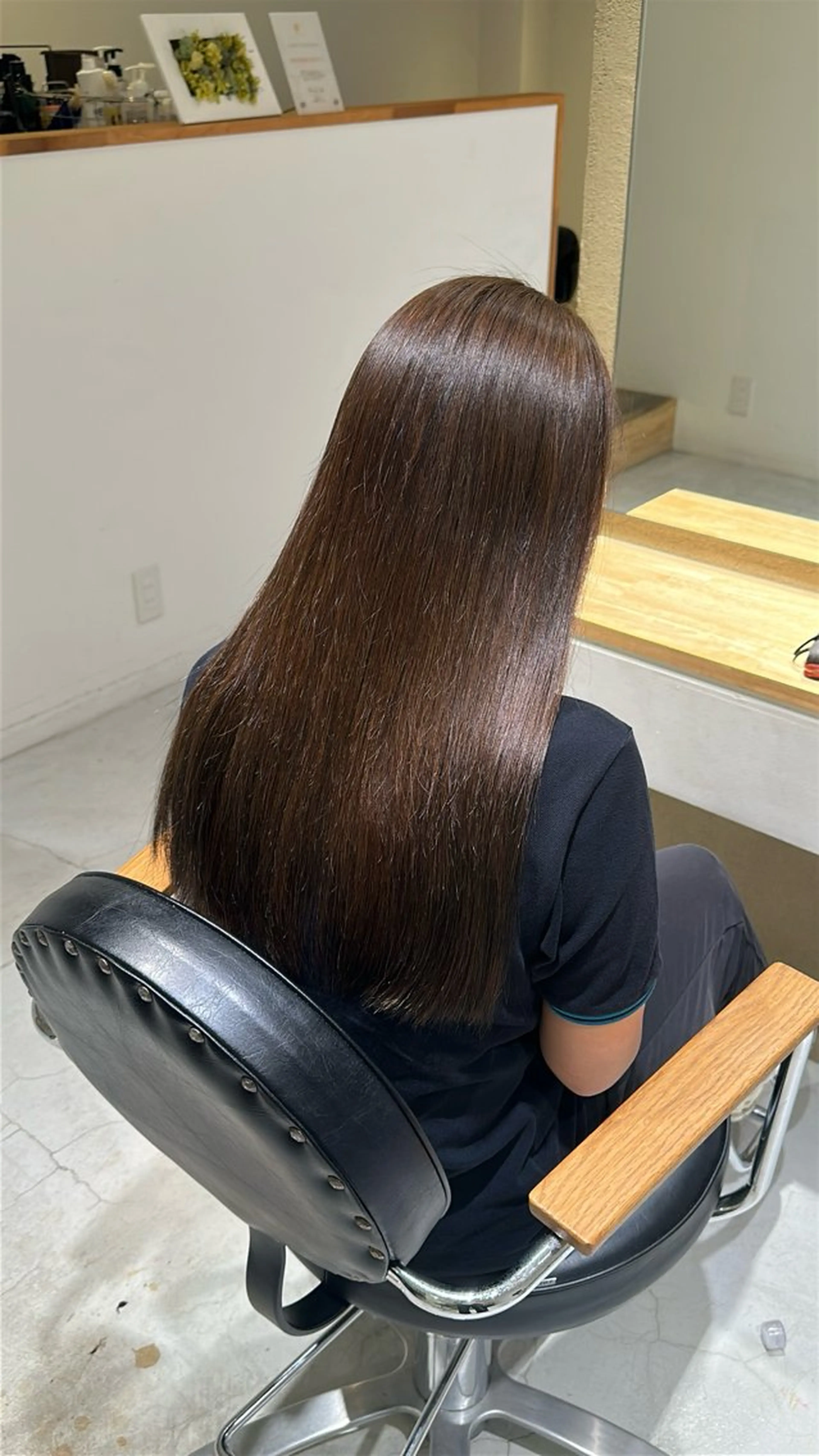 ロング ツヤ感/透明感カラー /蟹江/harunaのヘアスタイル