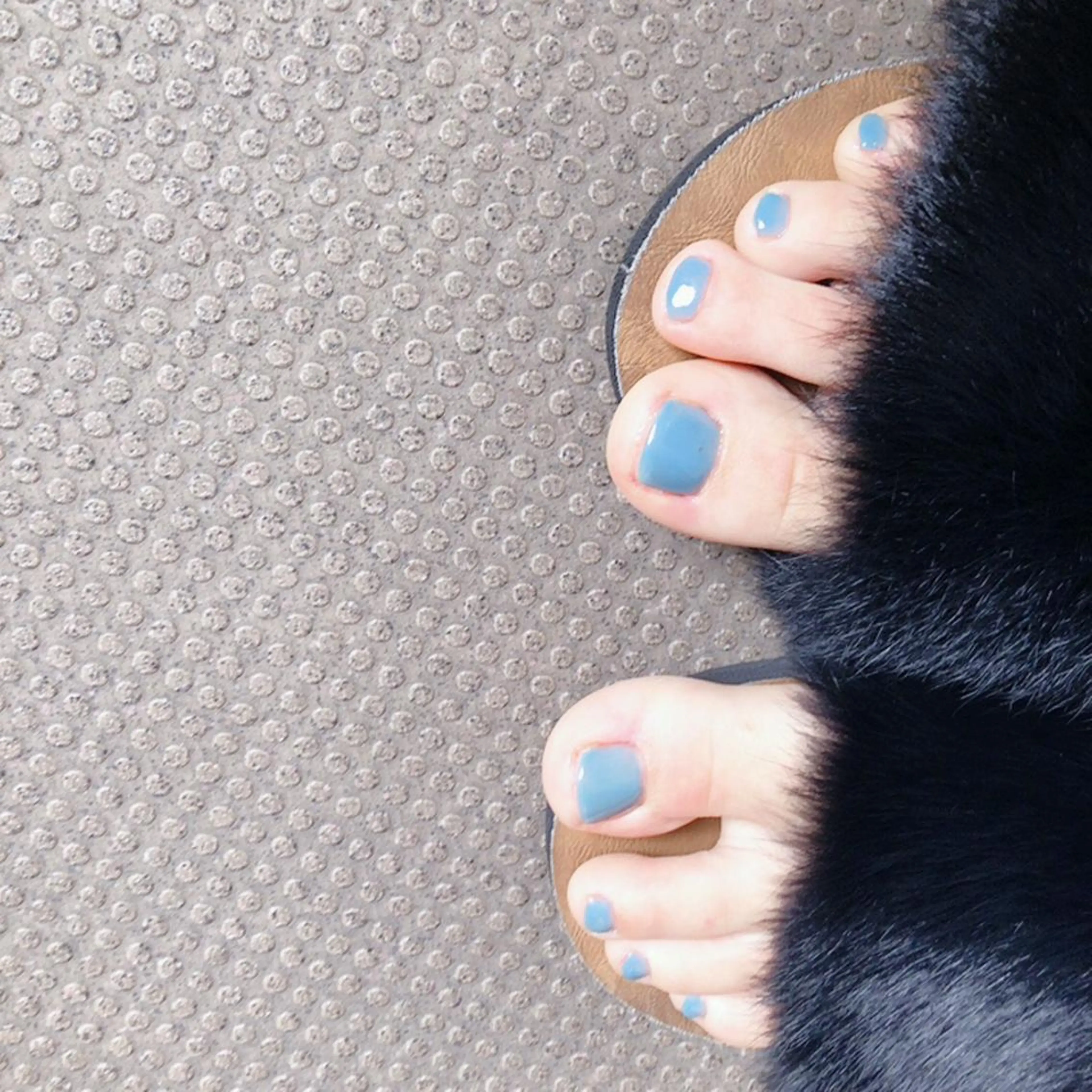 ネイル フットネイル ワンカラーネイル 奥園 良恵のネイルデザイン