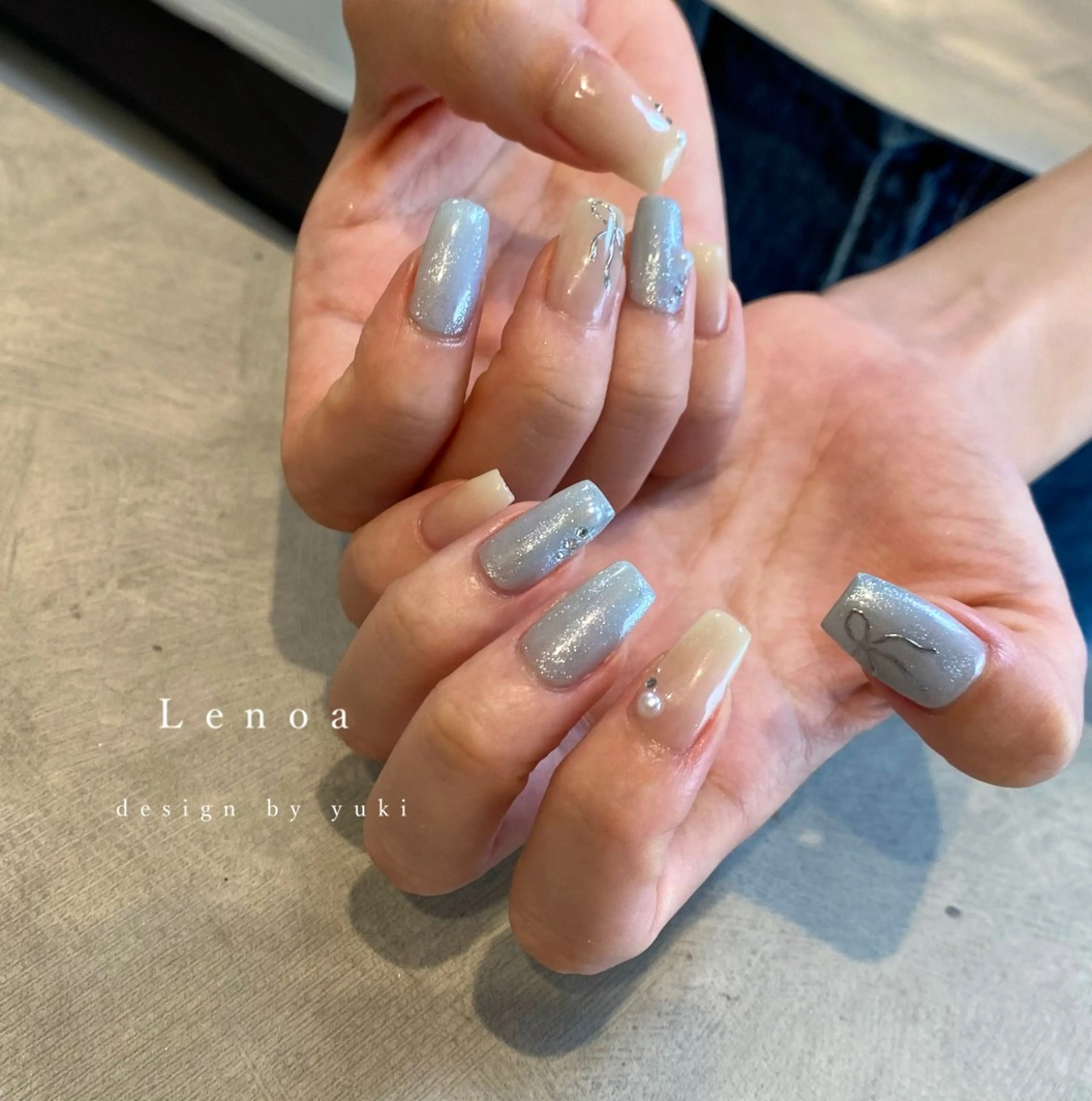 ネイル ハンドネイル Lenoa Yukiのネイルデザイン