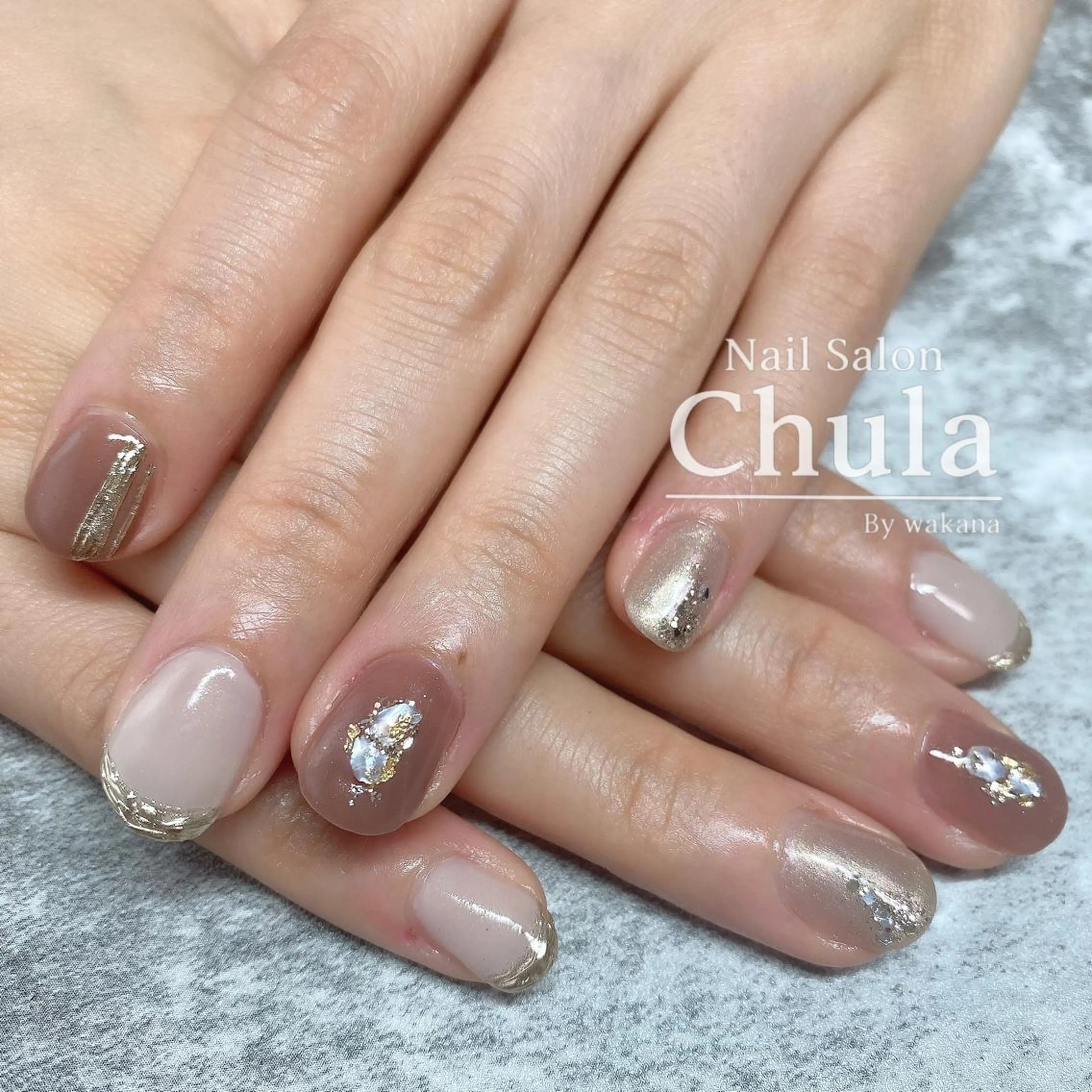 ネイル ハンドネイル Nailsalon Chulaのネイルデザイン