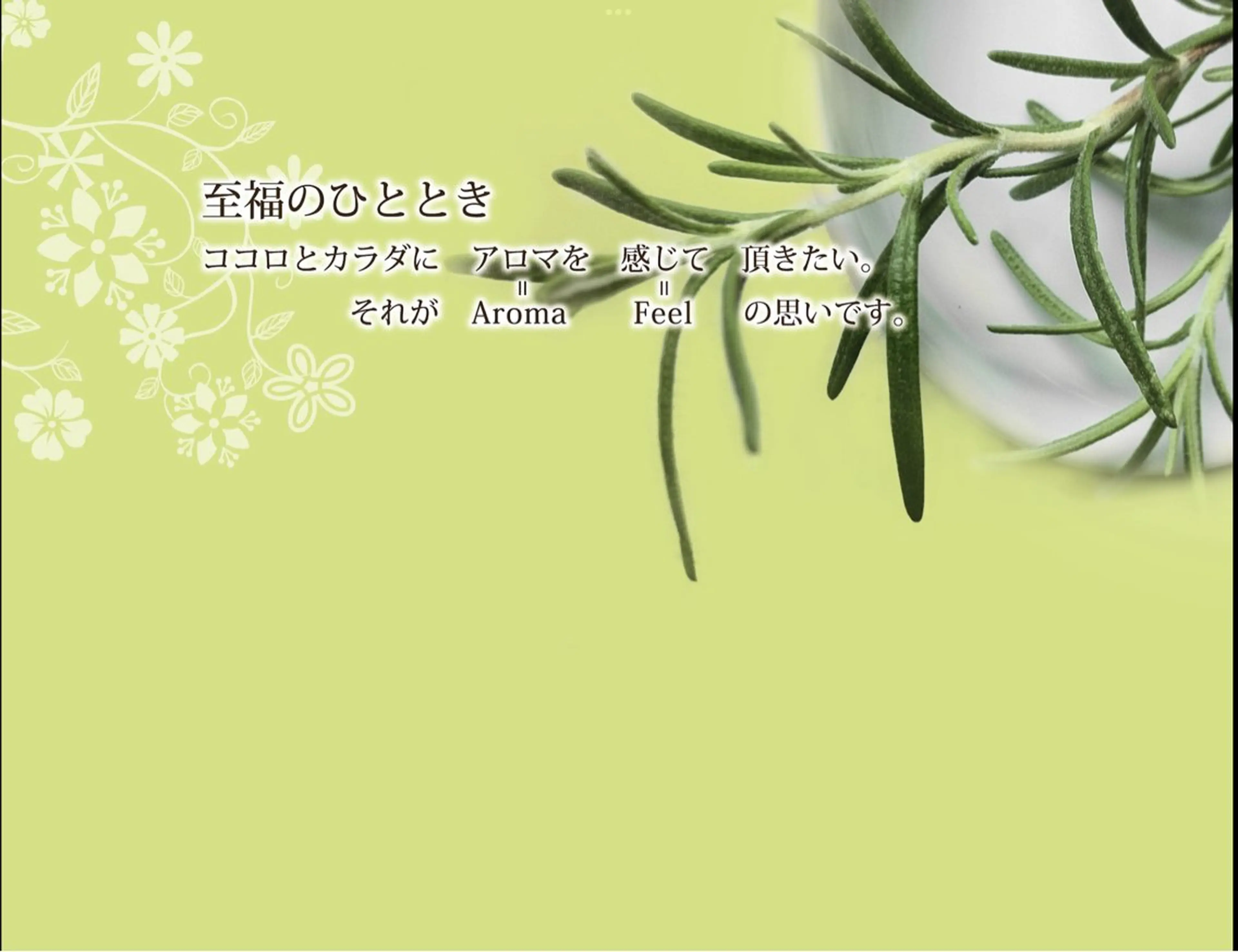 Aromafeel アロマフィールのエステ・リラクイメージ