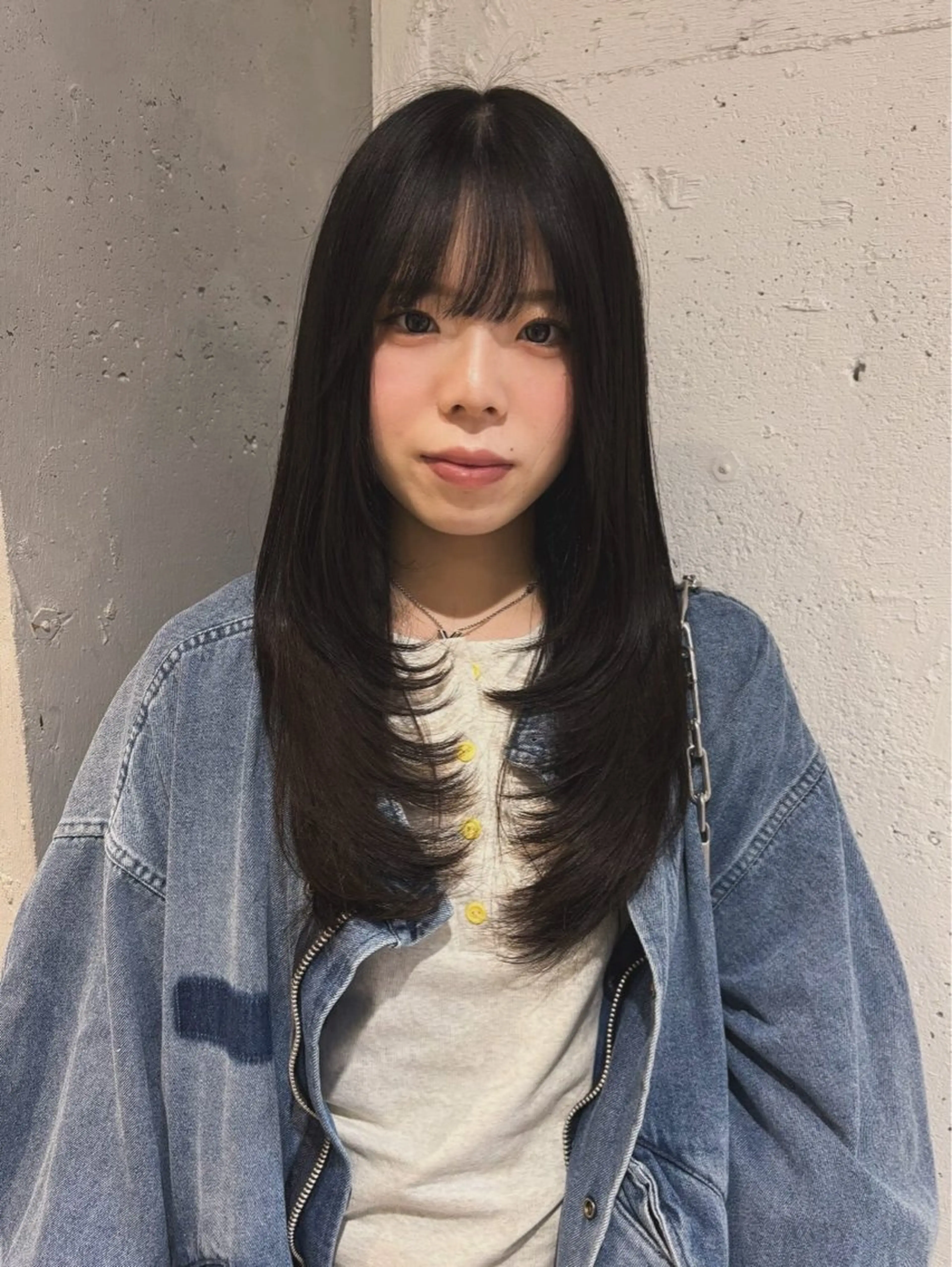 ロング カラー レイヤーカット カット ヘアカラー トリートメント Juna✂️ レイヤー / ボブのヘアスタイル