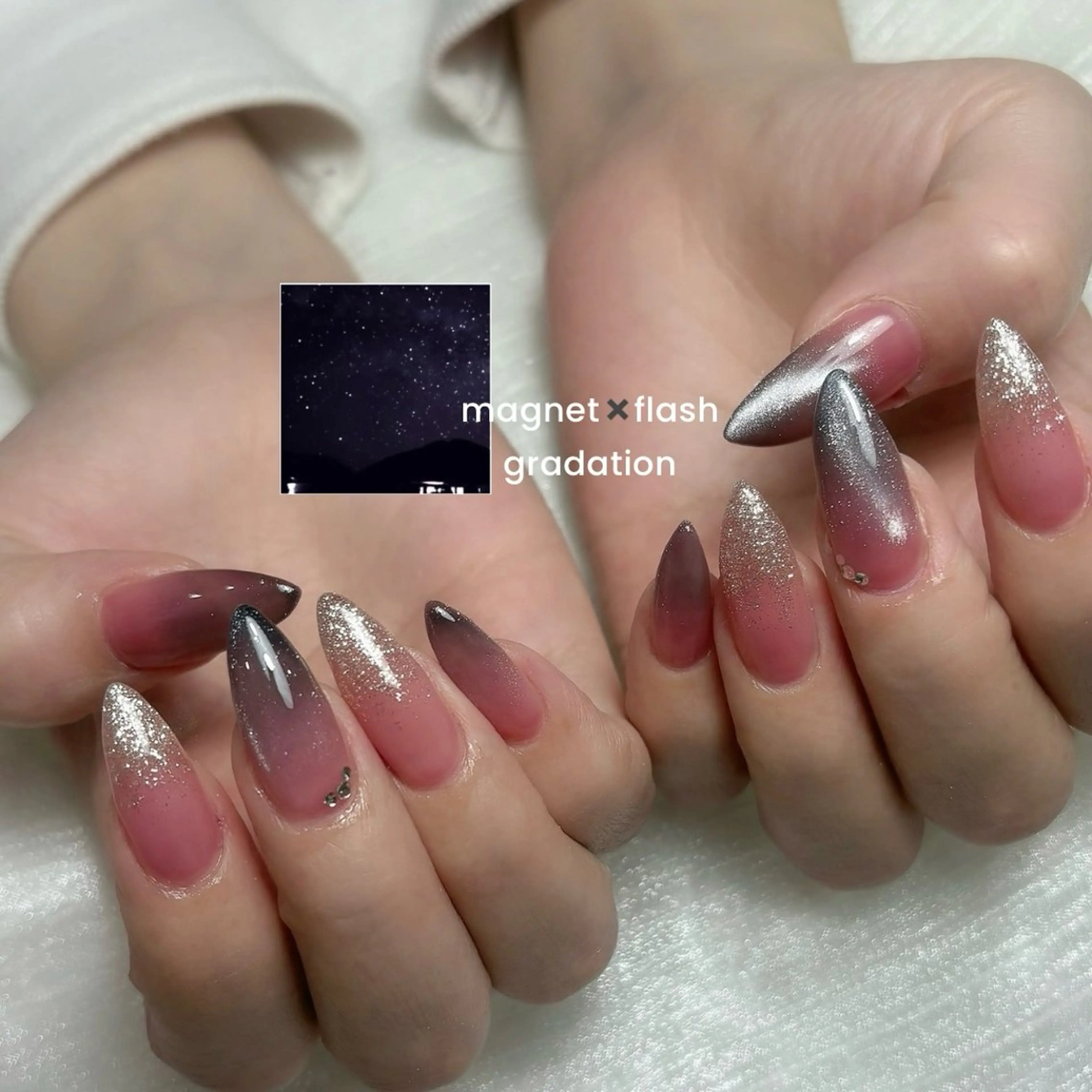 ネイル ソルネイルアンドアイラッシュ所属・山田 茉世のネイルデザイン