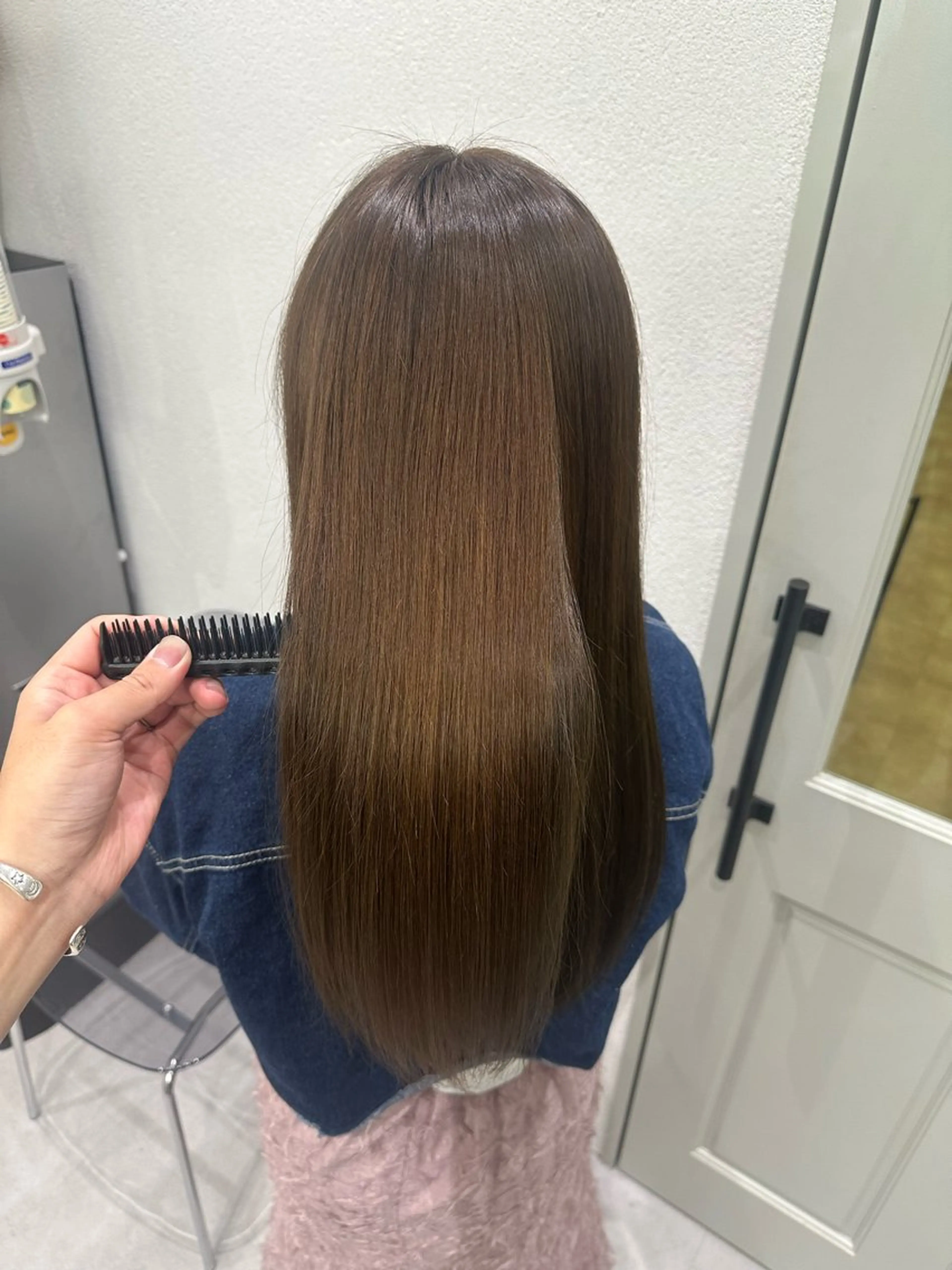 セミロング カラー 🪞個室サロン/韓国 艶髪/keito🪞のヘアスタイル