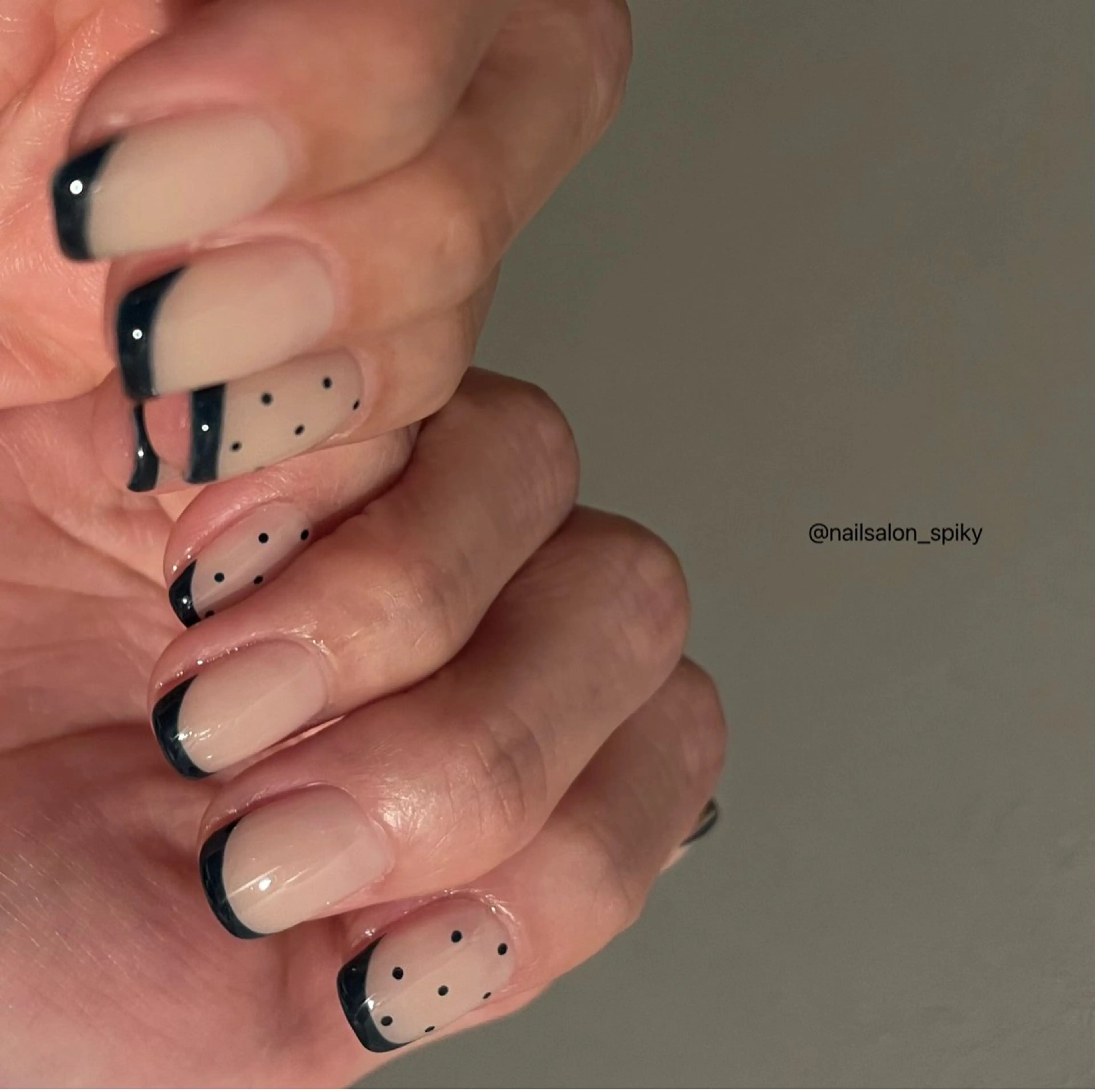 ネイル ハンドネイル Spiky とうげ ふうかのネイルデザイン