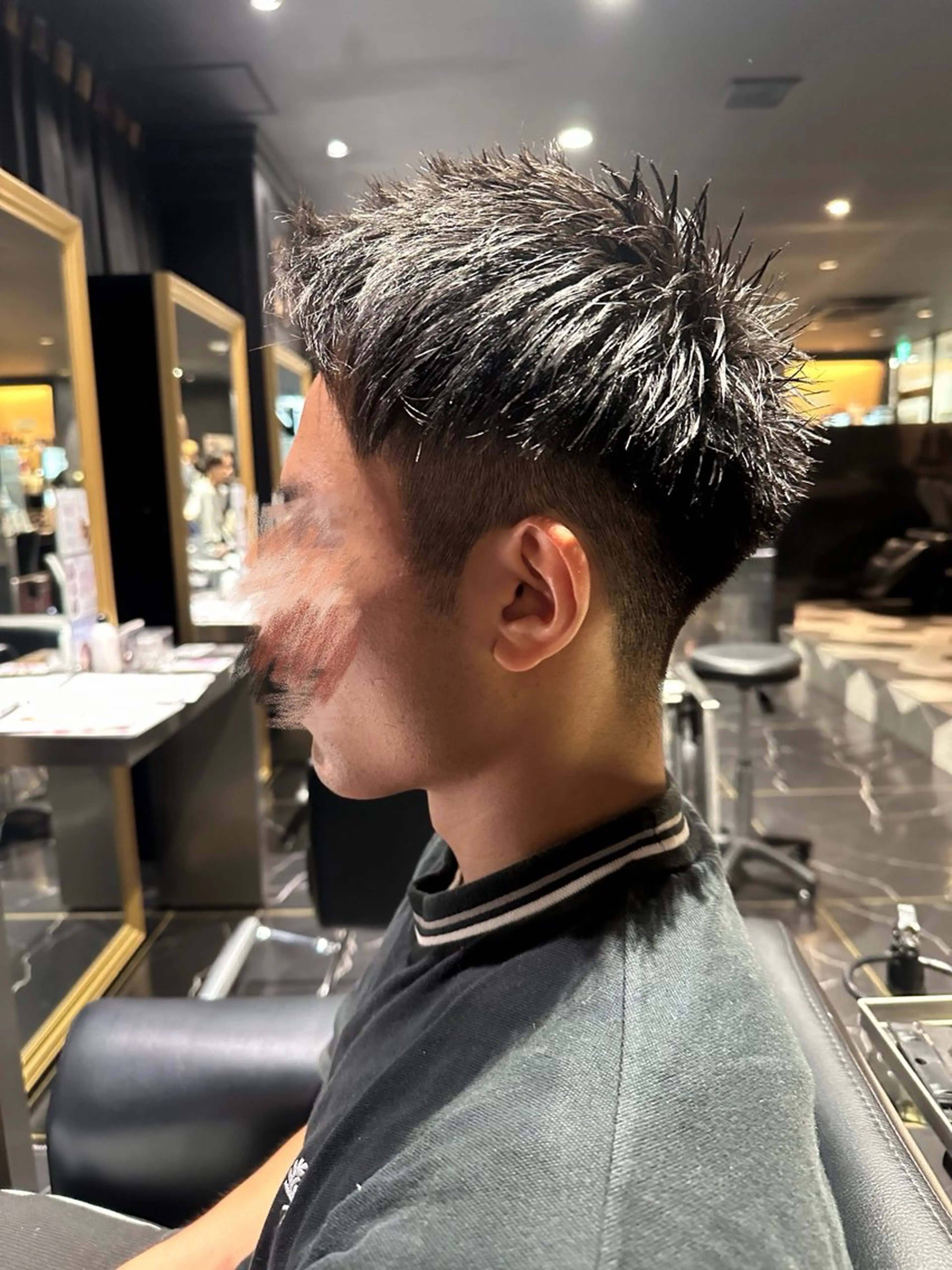 メンズ メンズ就活ヘア スパイキーショート カット 佐々木やすは/ レディースモデル募集のヘアスタイル