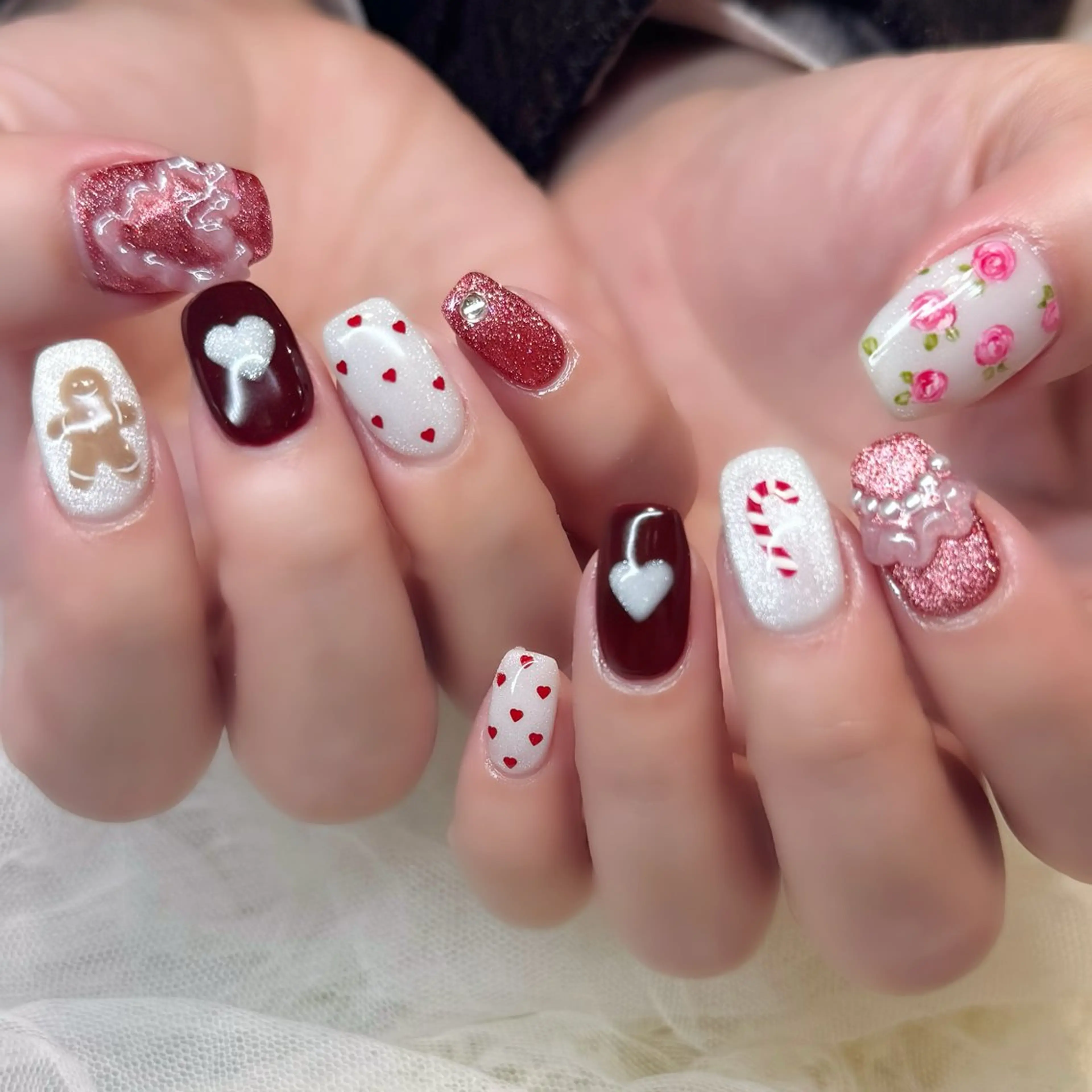 ネイル ハンドネイル 新井 ひなののネイルデザイン