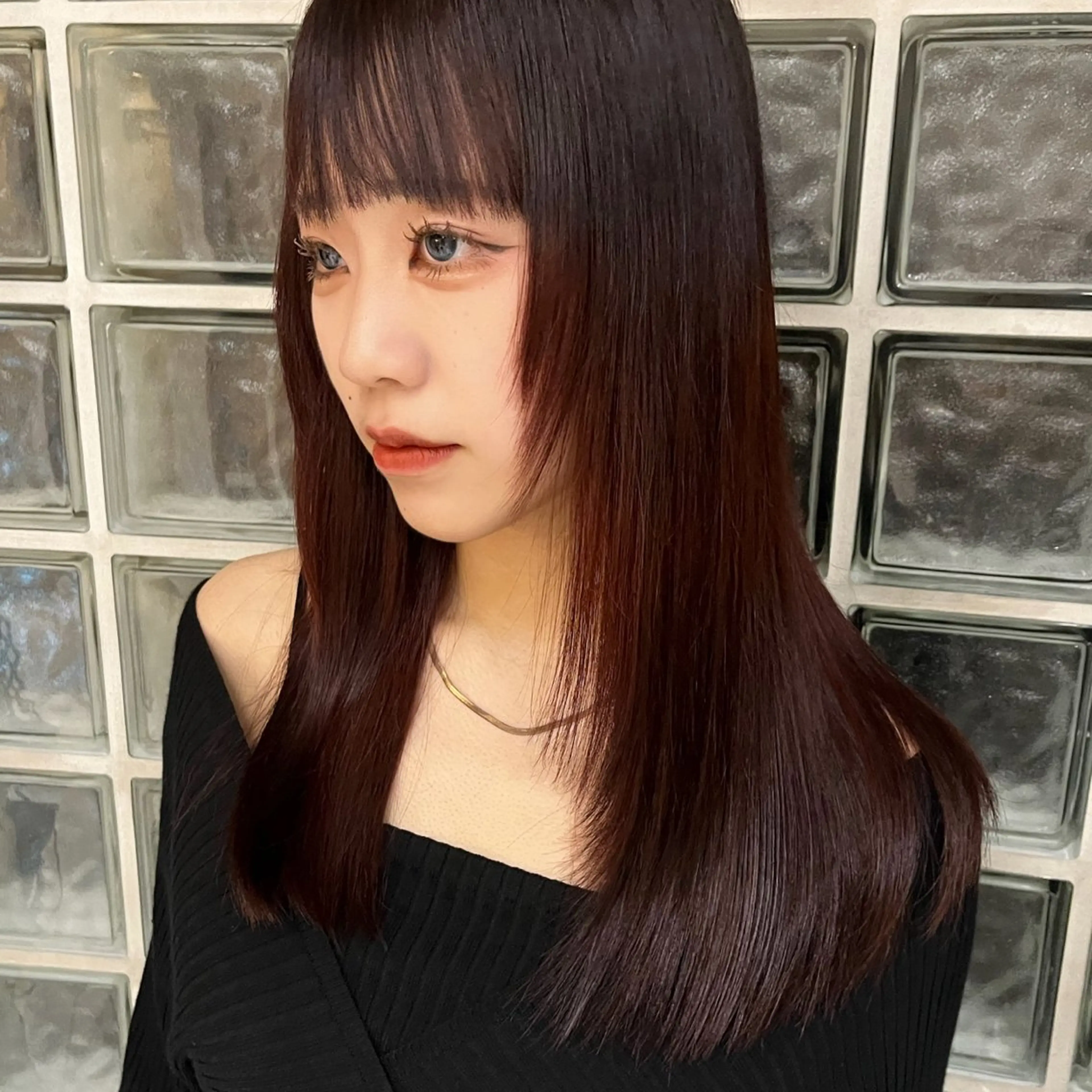 ロング カラー モリシゲ ヒカリ🦕🐬のヘアスタイル