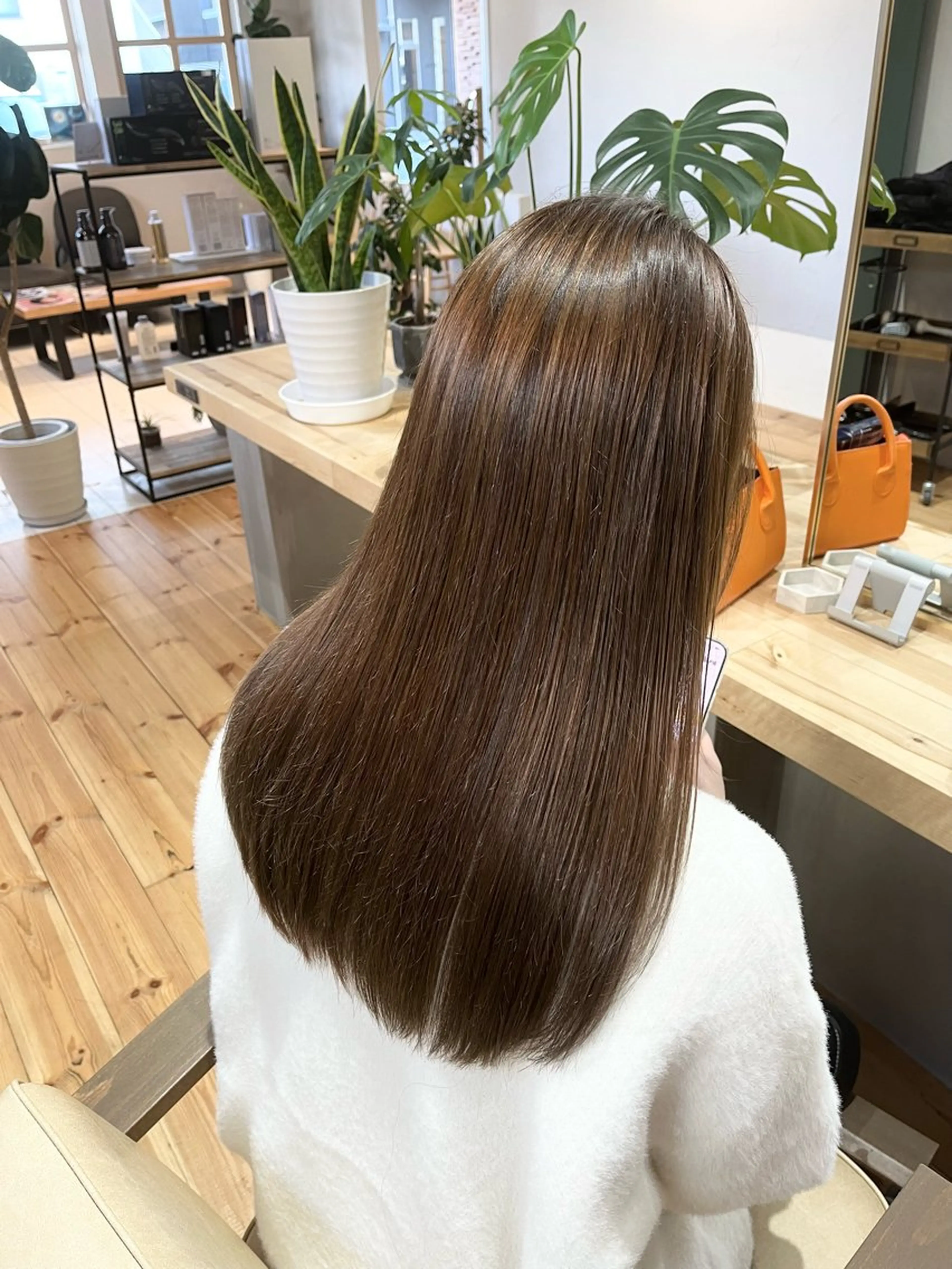 ロング カラー 林 晃輔のヘアスタイル