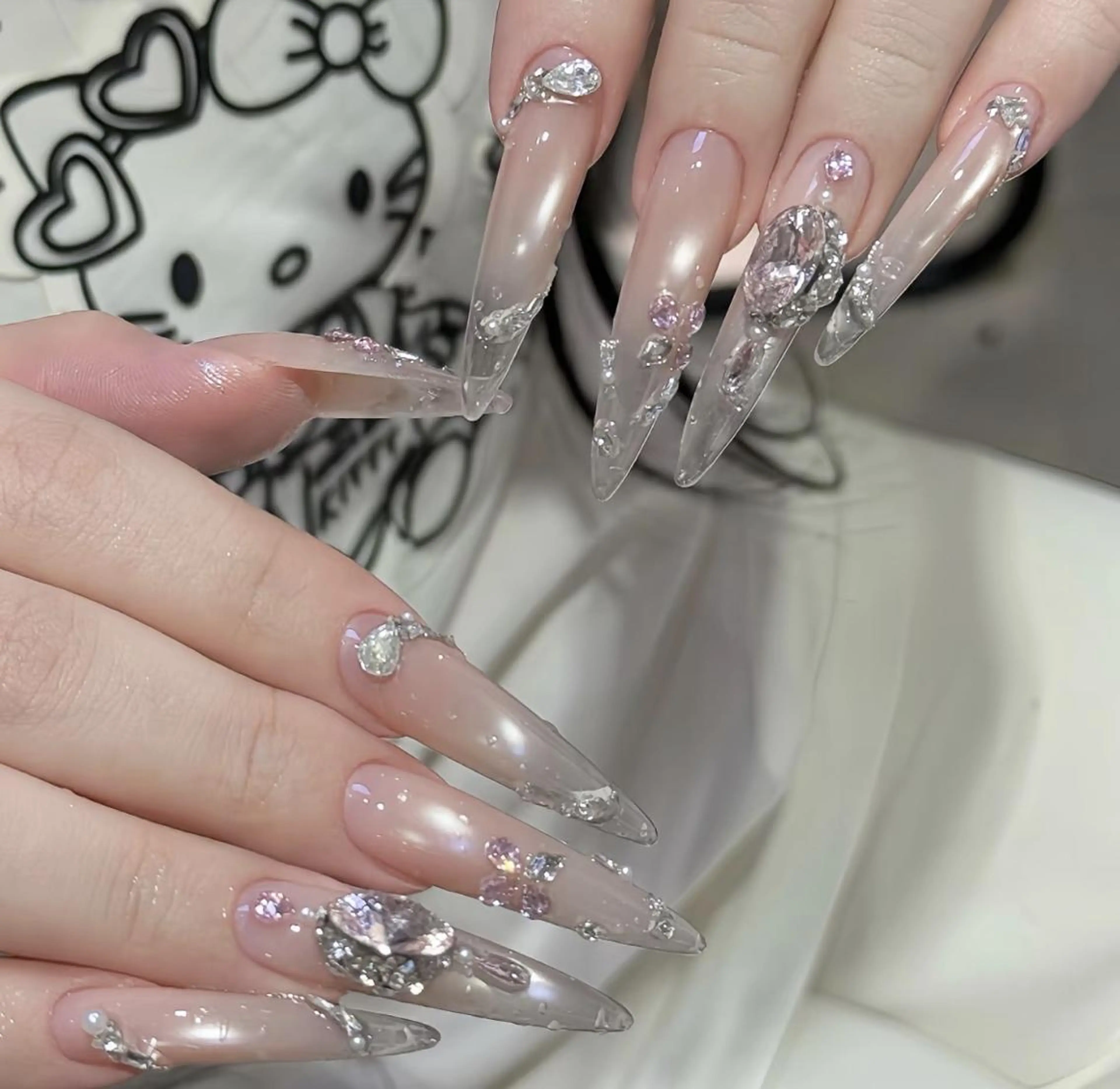 ネイル ハンドネイル ハンドケア 🍑 momo_nailのネイルデザイン