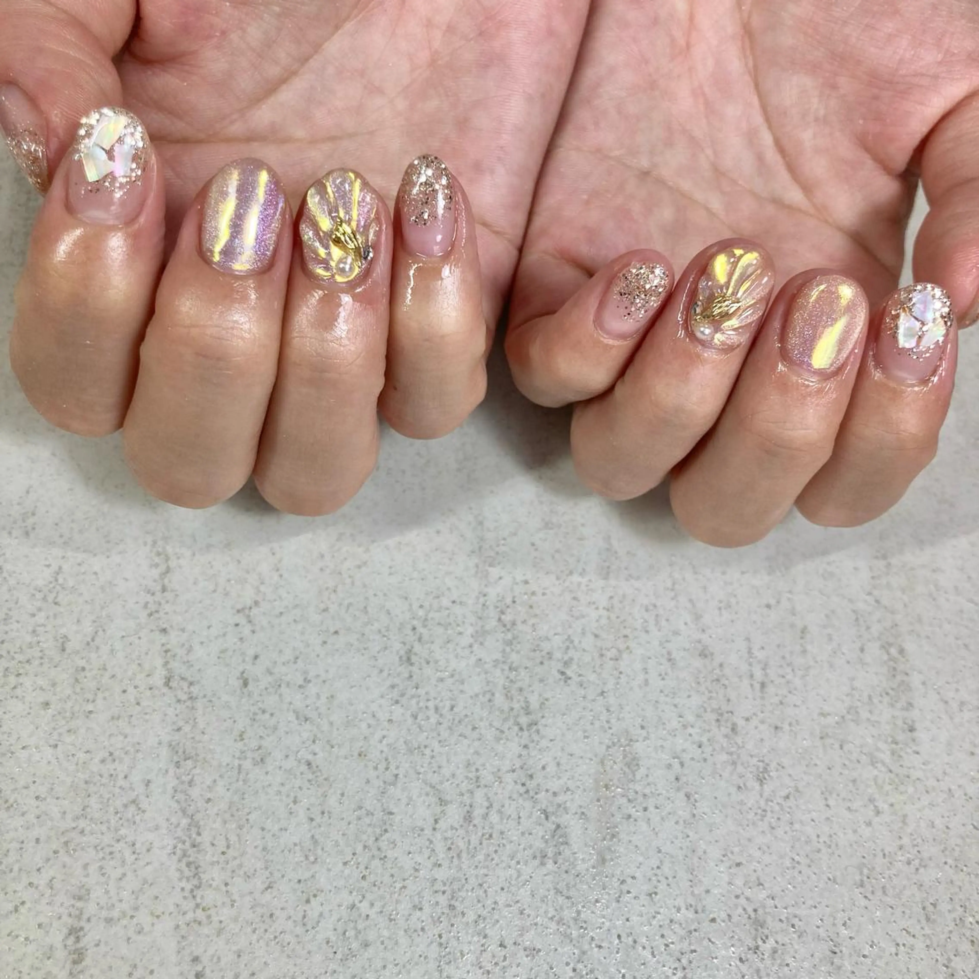 ネイル ハンドネイル sary nailのネイルデザイン