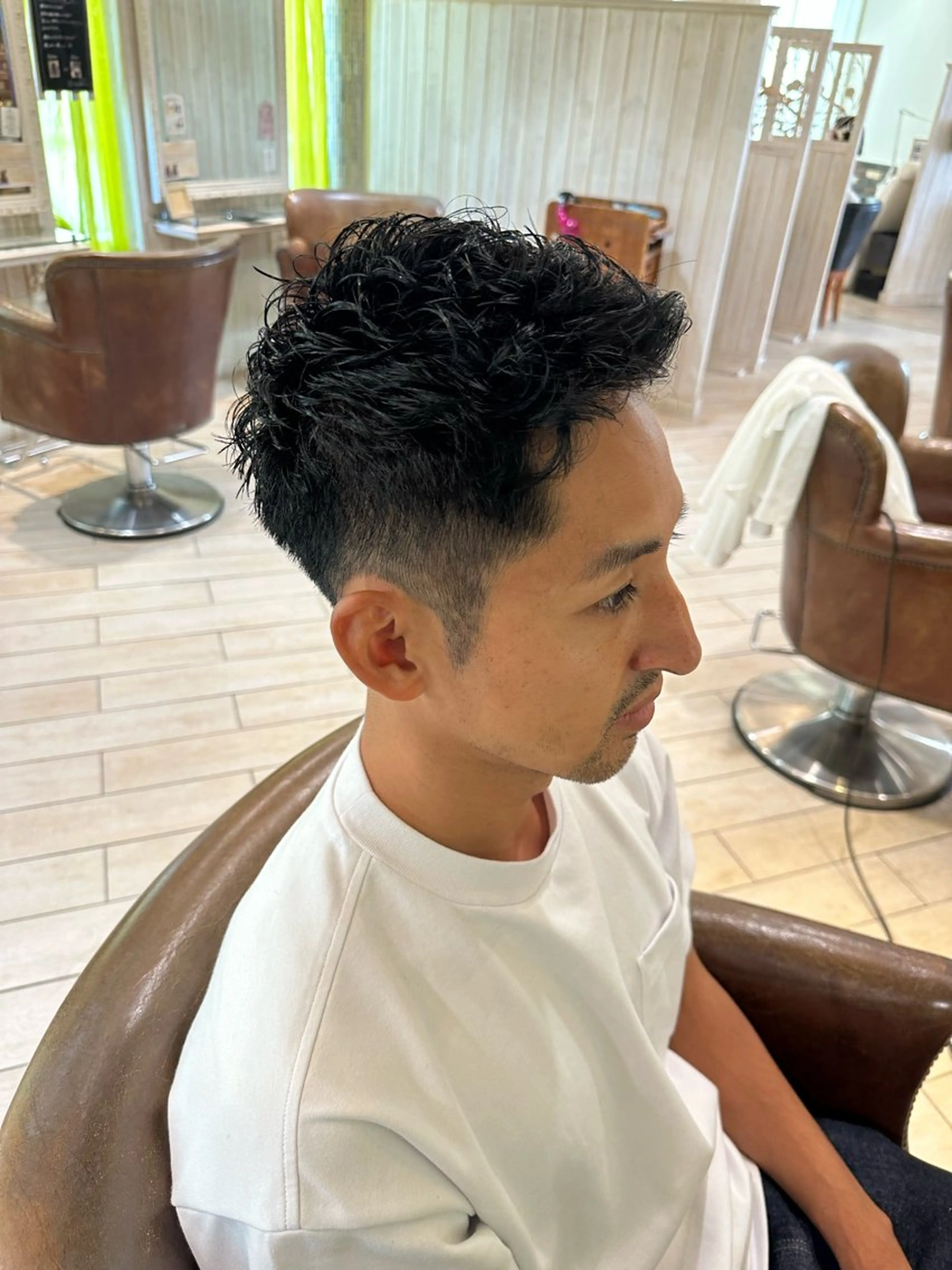 パーマ メンズ カット パーマ メンズパーマ特化🔥 ツイスパ/シャドウのヘアスタイル