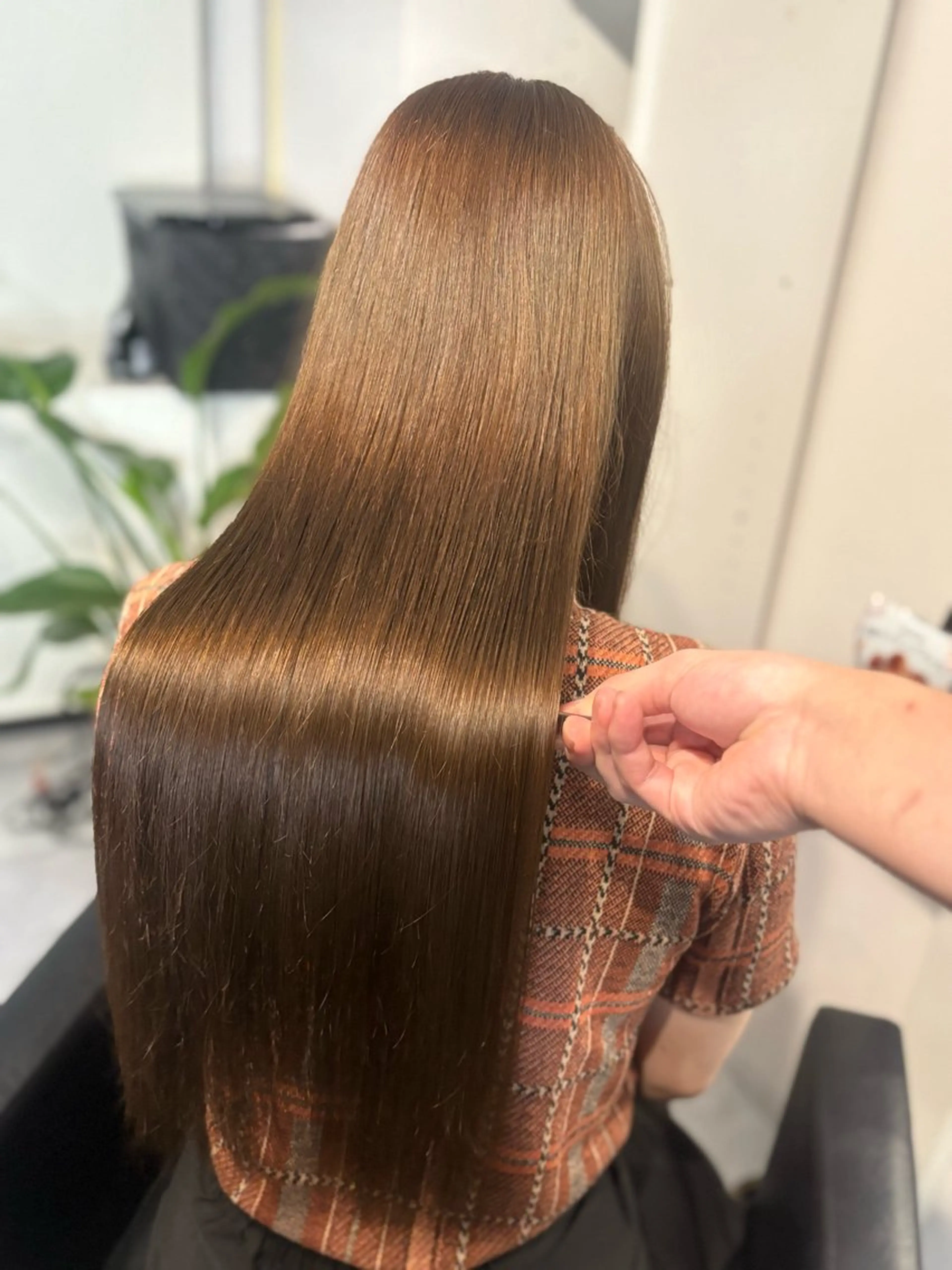 カラー＋髪質改善5stepトリートメントの写真