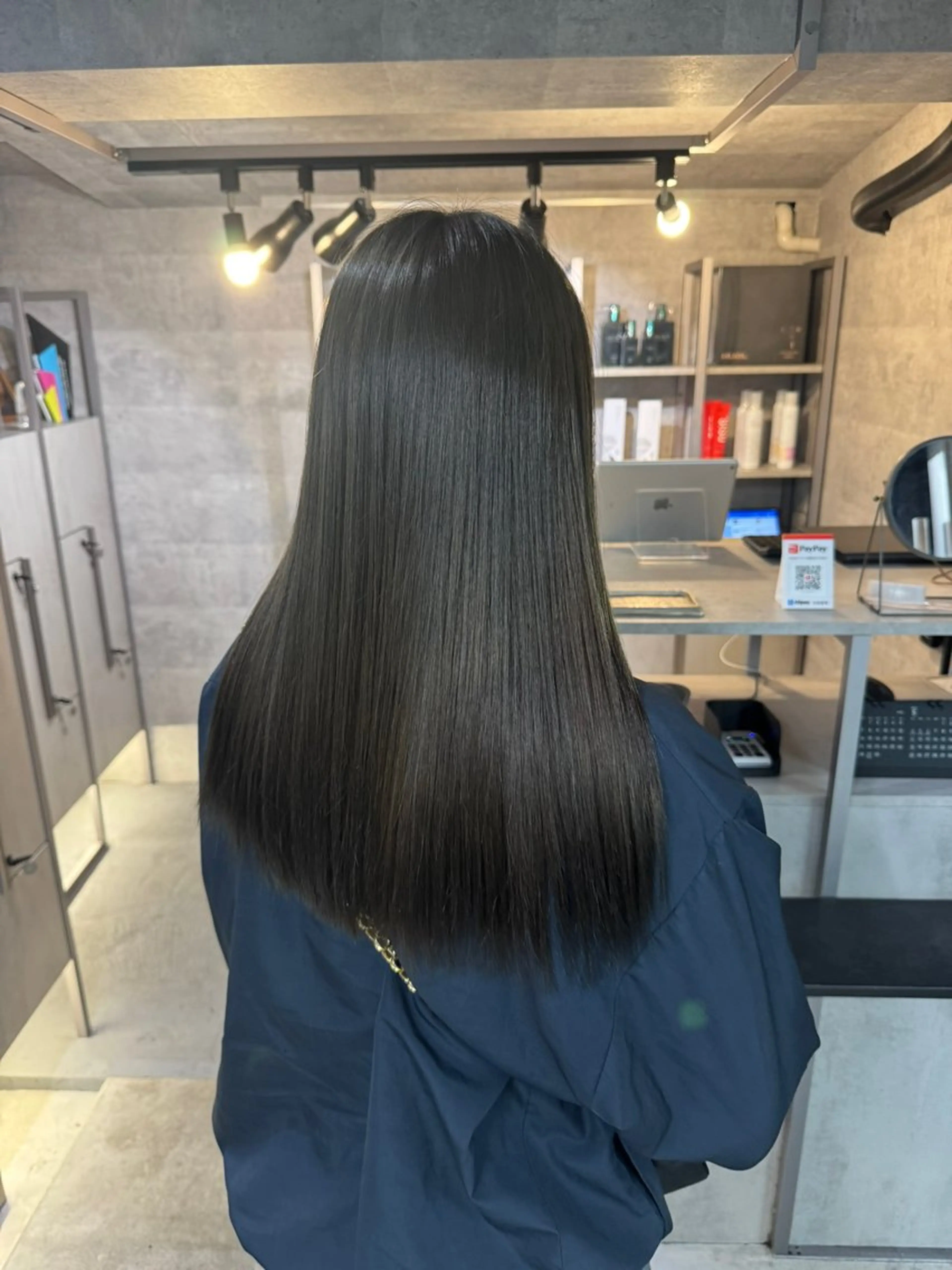 セミロング カラー カット ヘアカラー トリートメント You/透明感カラー レイヤーカット/ボブのヘアスタイル