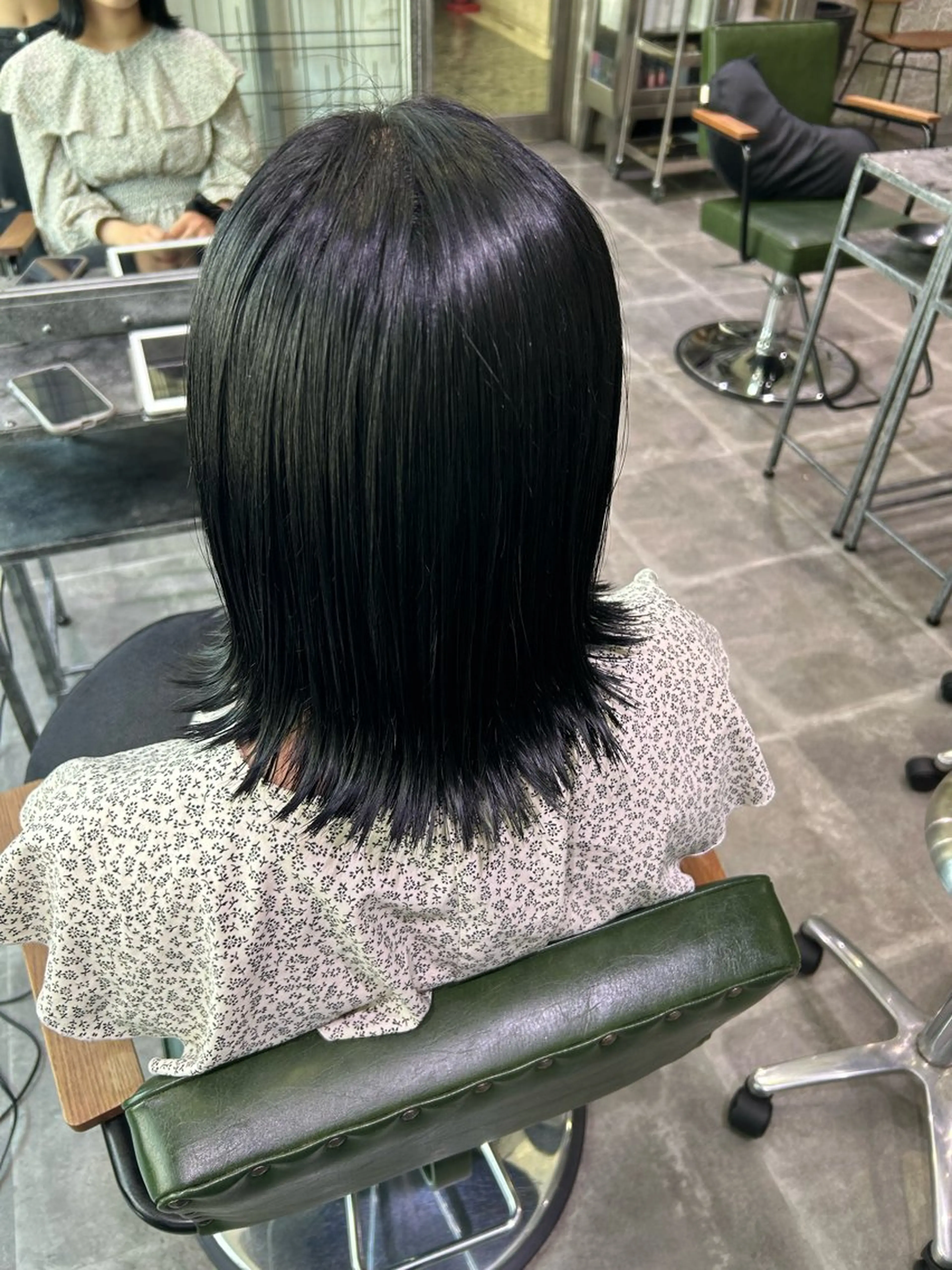 ミディアム カラー ヘアカラー Retsu /UniQのヘアスタイル