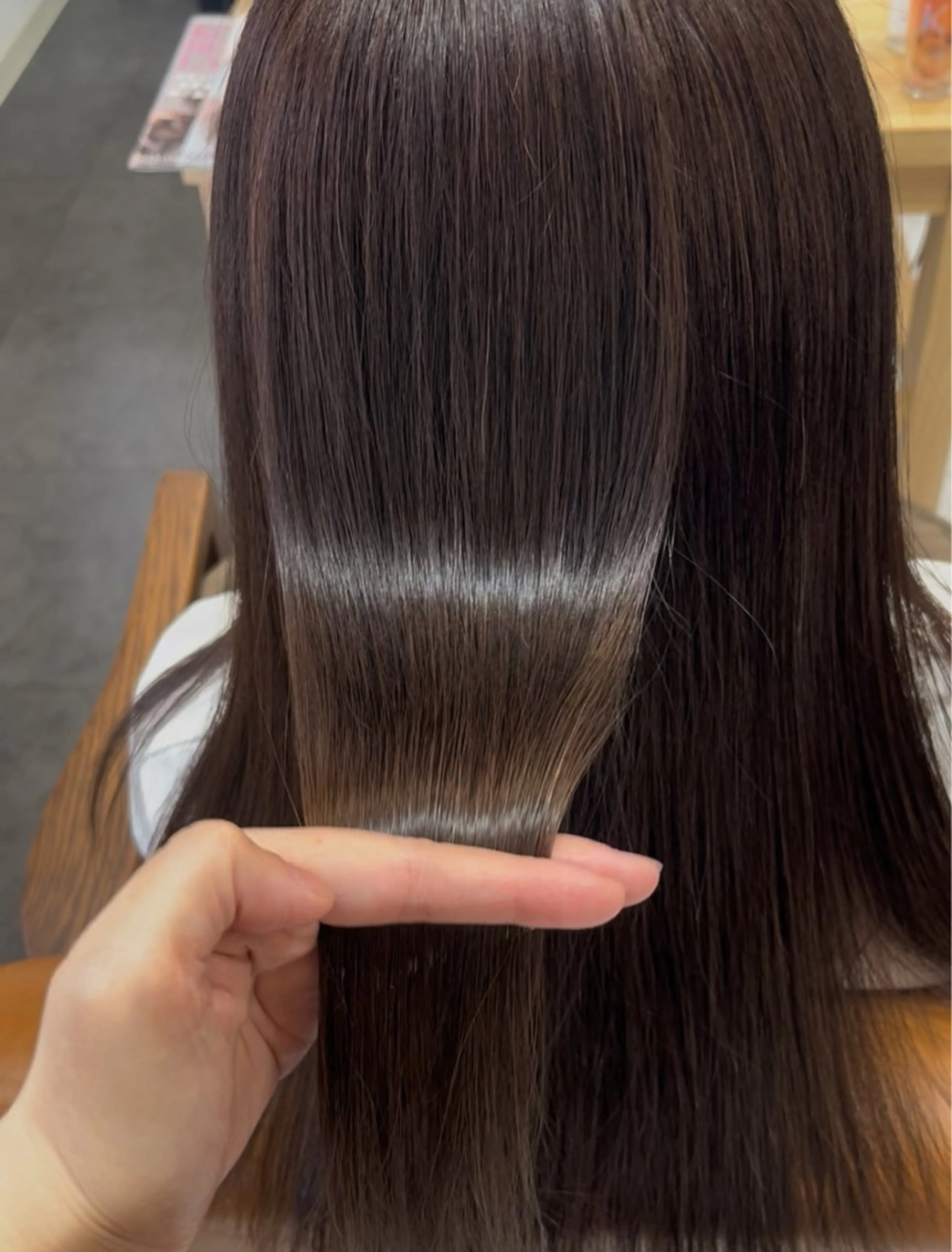 ロング カラー MIZUKI🫧ྀི 韓国ヘアAFLOATのヘアスタイル