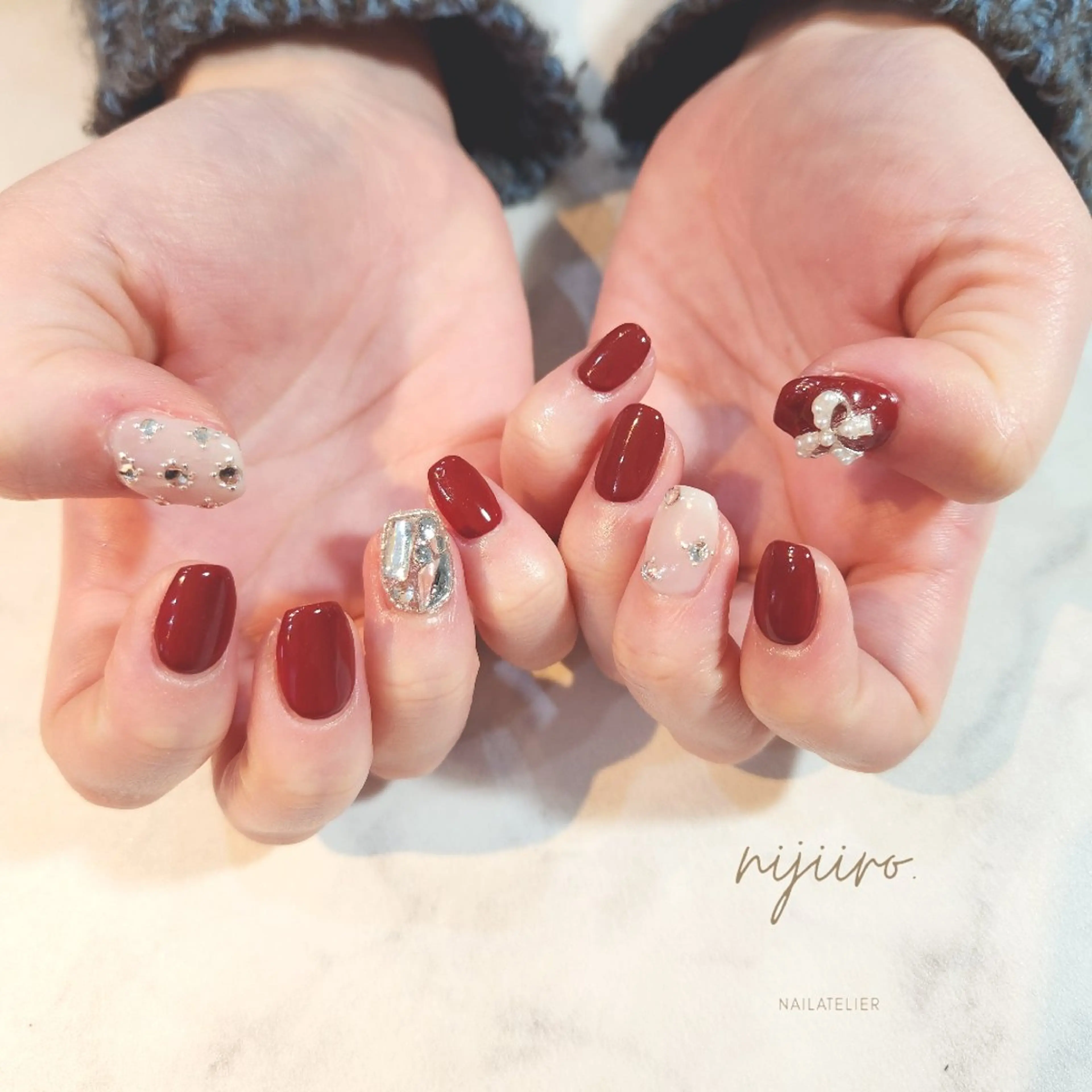 ネイル ハンドネイル nijiiro🌈 サトウのネイルデザイン