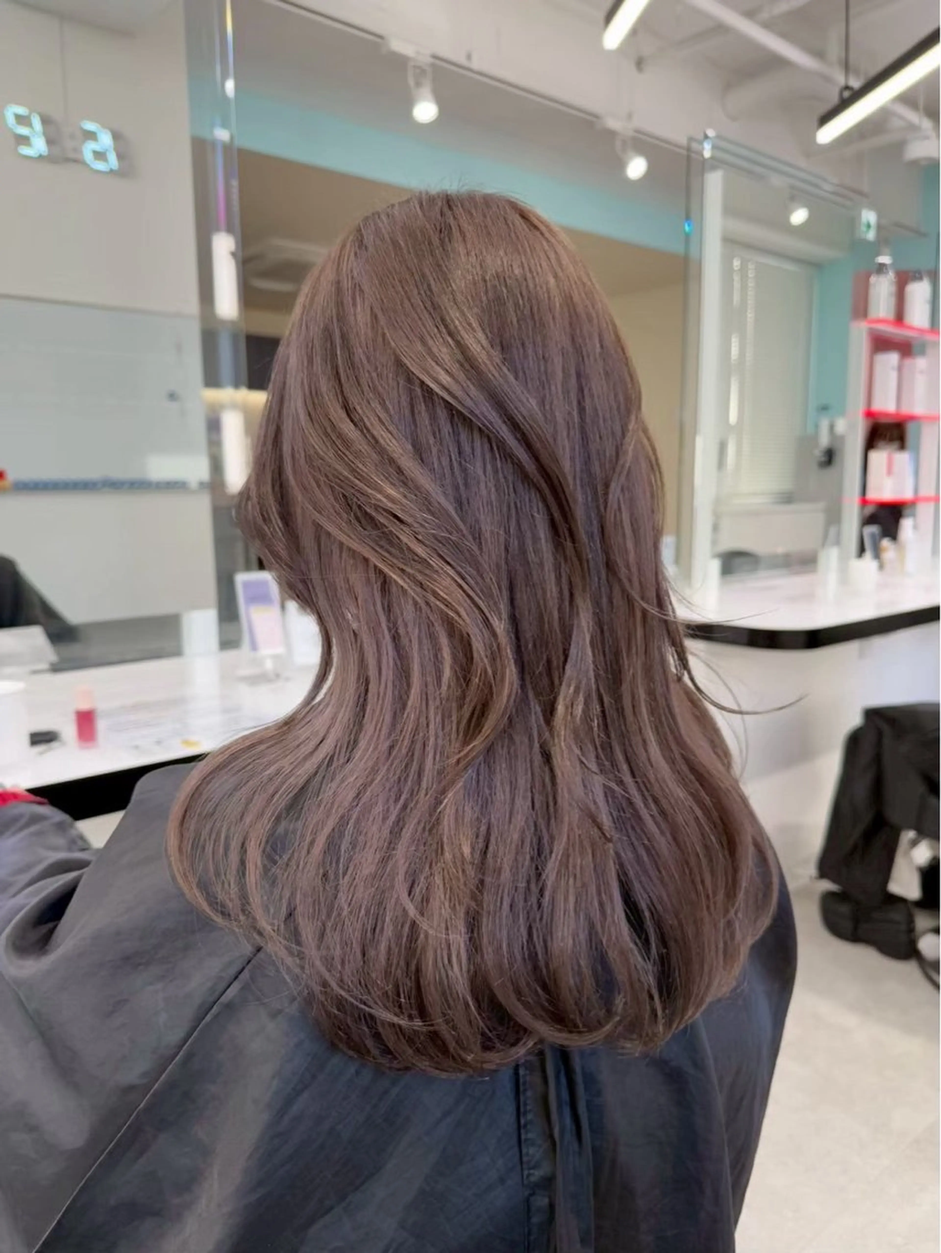 ロング カラー ヘアカラー トリートメント 韓国風カラー🇰🇷 /kotona️🫧のヘアスタイル