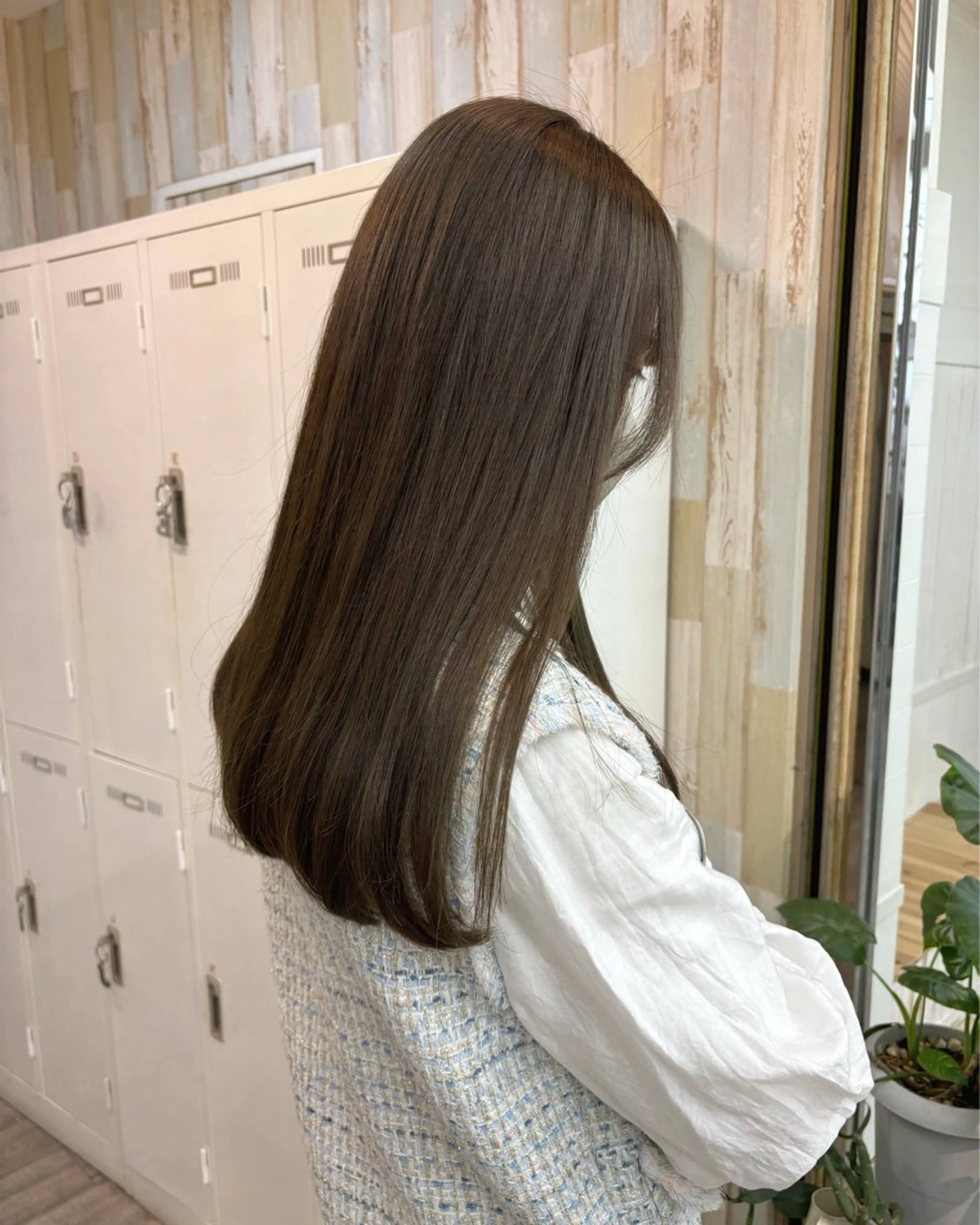 ロング カラー 広島/ヘアセット /ベージュ/わかなのヘアスタイル