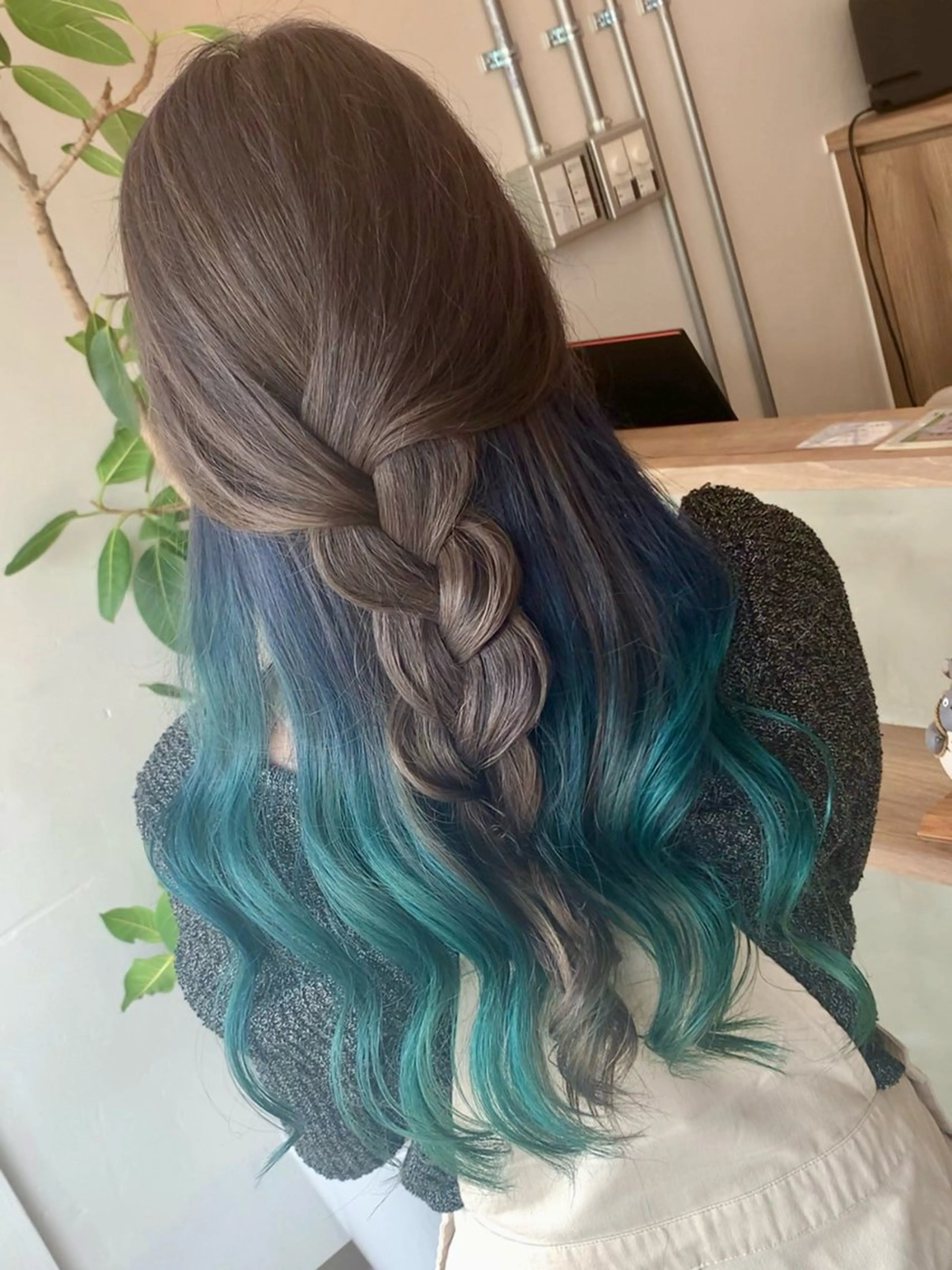 カラー ブリーチ/ストレート ダブルカラーtetoのヘアスタイル