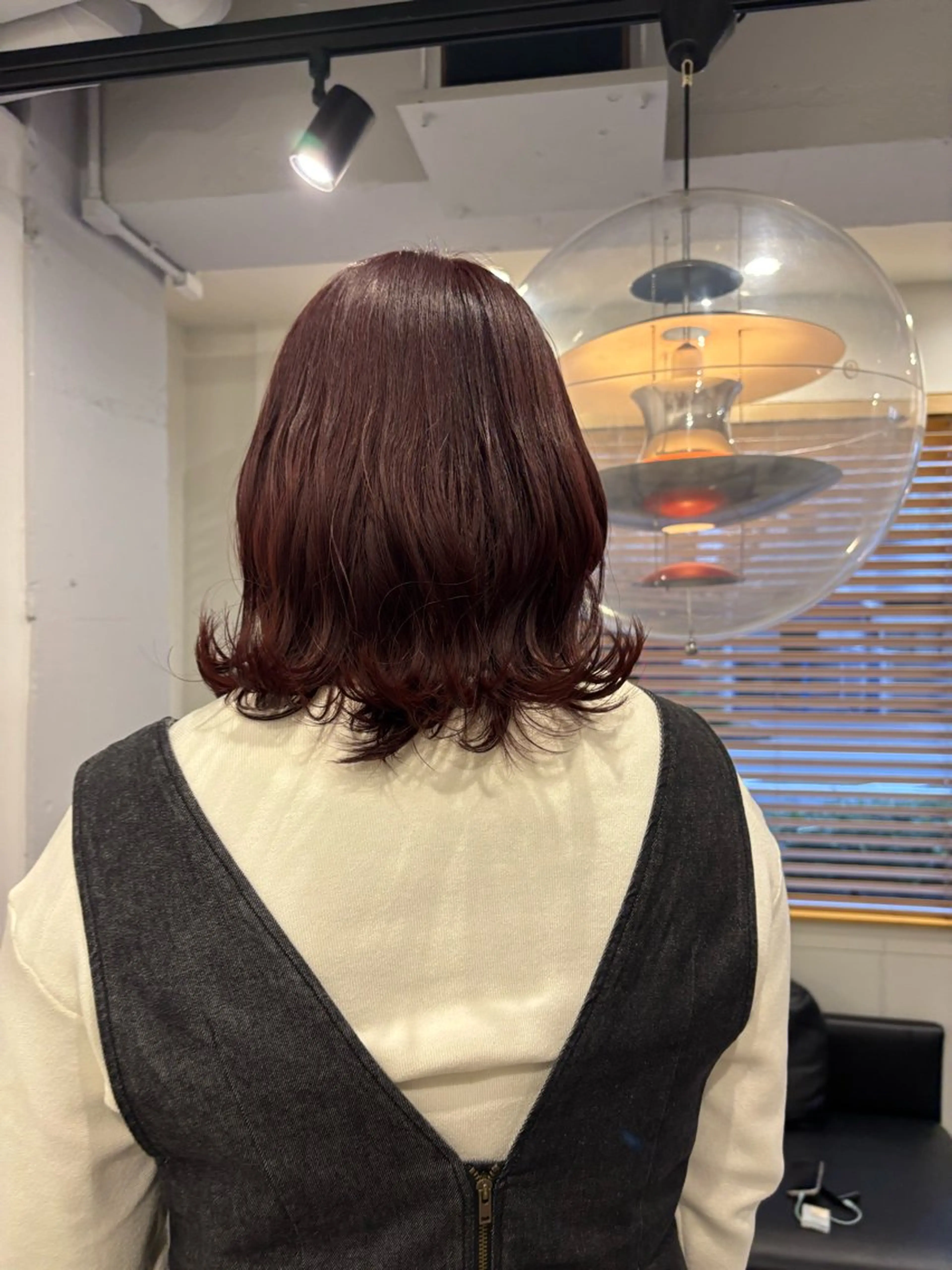 カラー 熊取谷 茉那のヘアスタイル