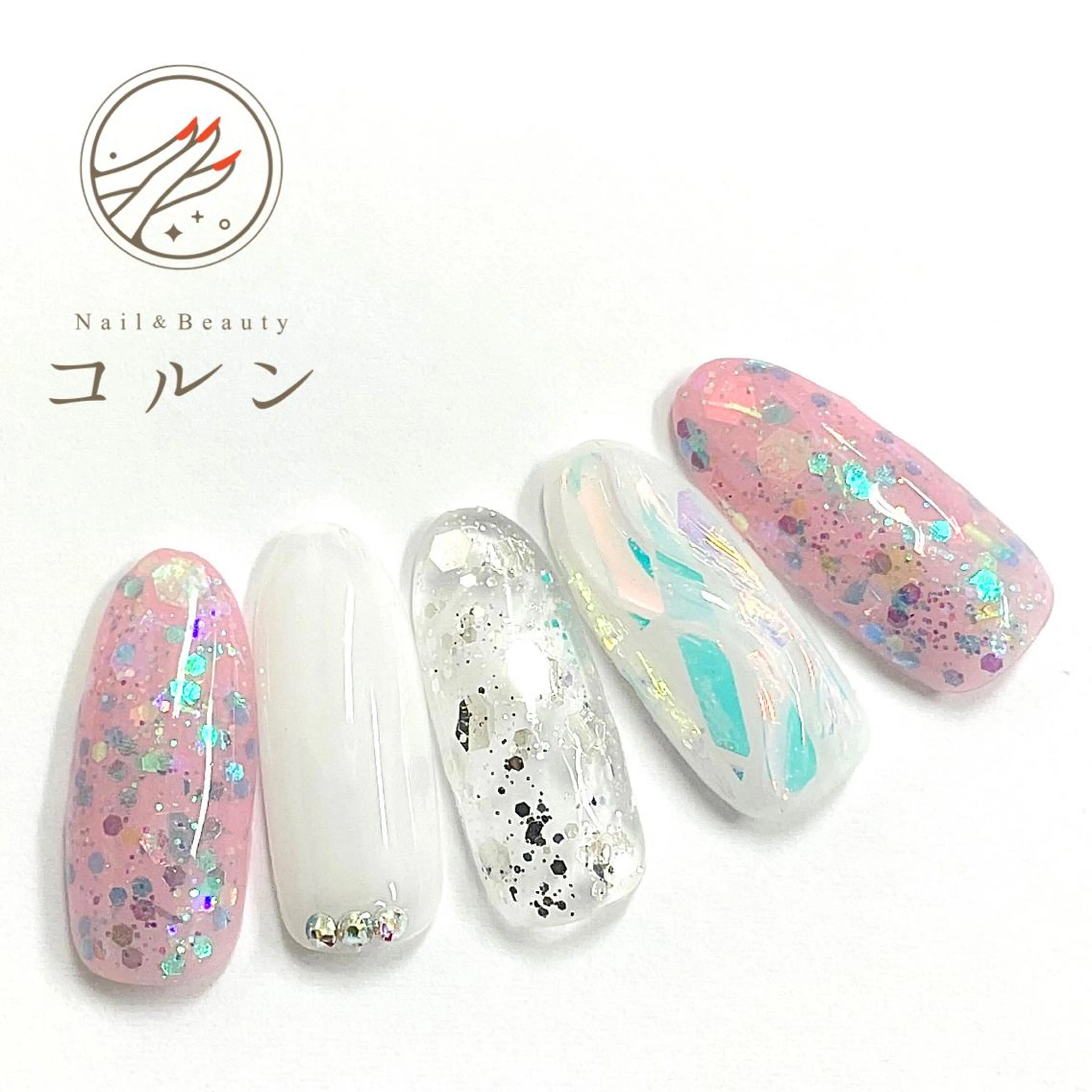 ネイル ハンドネイル フットネイル NailBeauty コルンのネイルデザイン