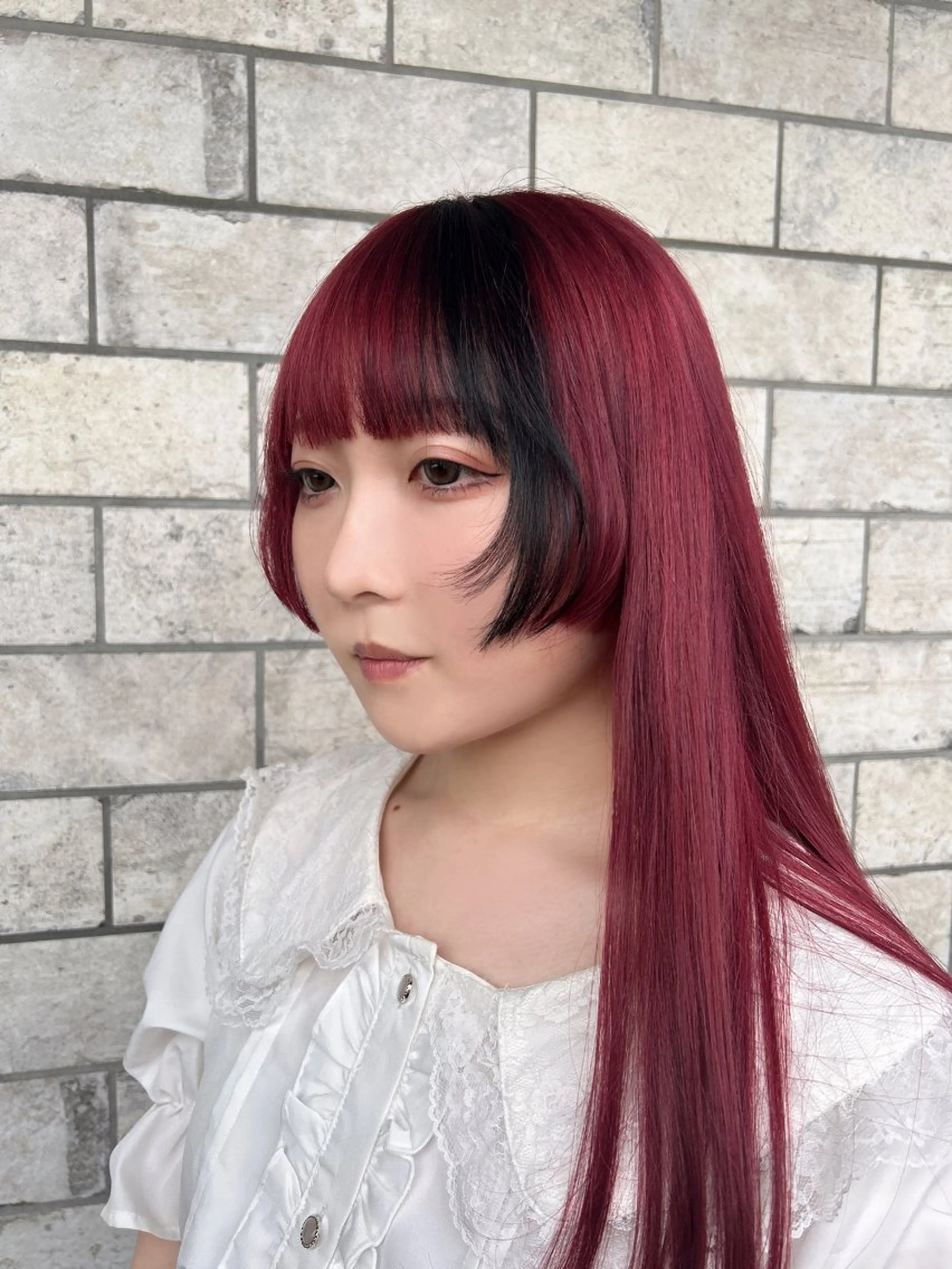 ロング カラー 村松 美月のヘアスタイル