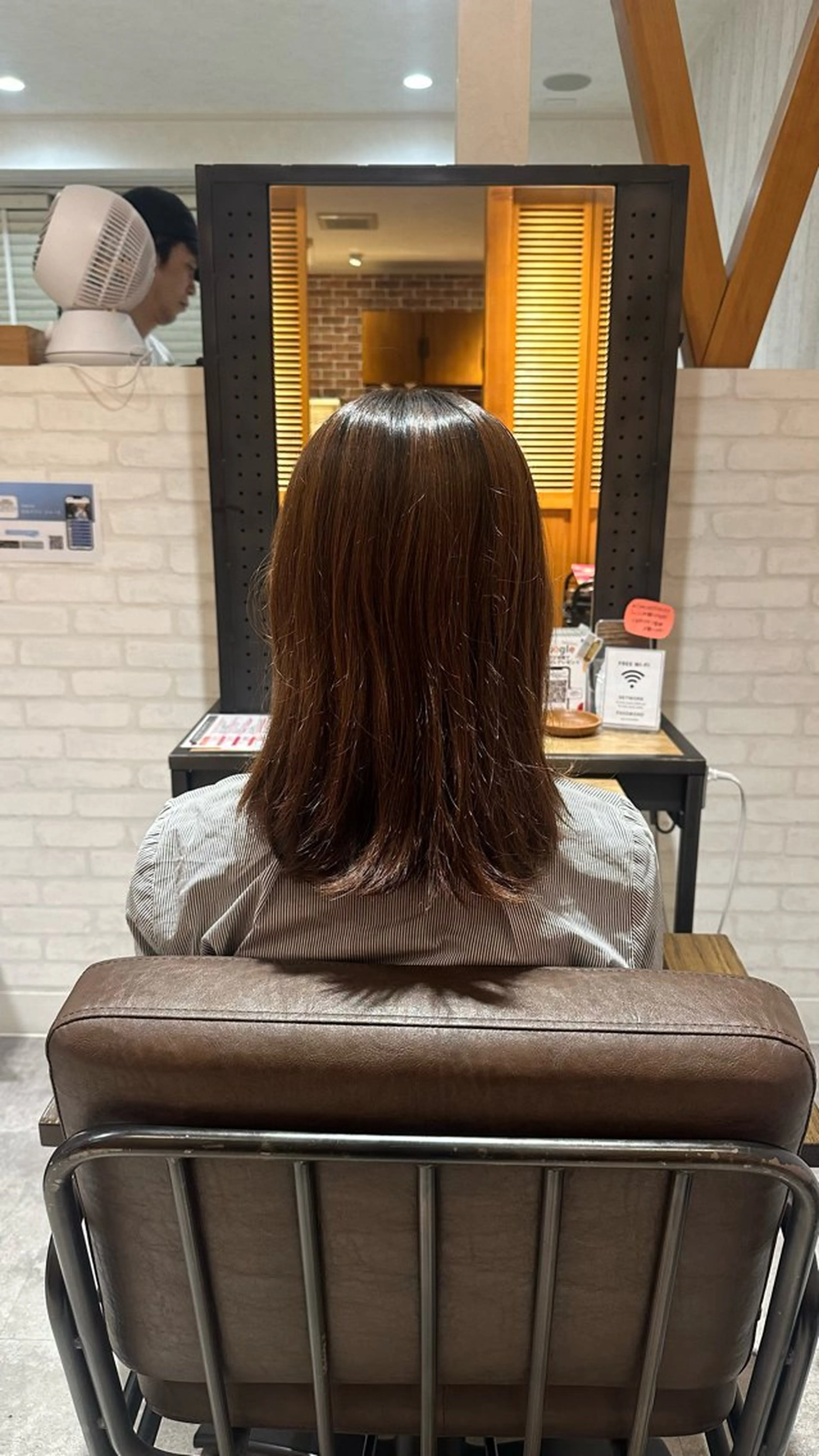 カラー 松本 羅華のヘアスタイル