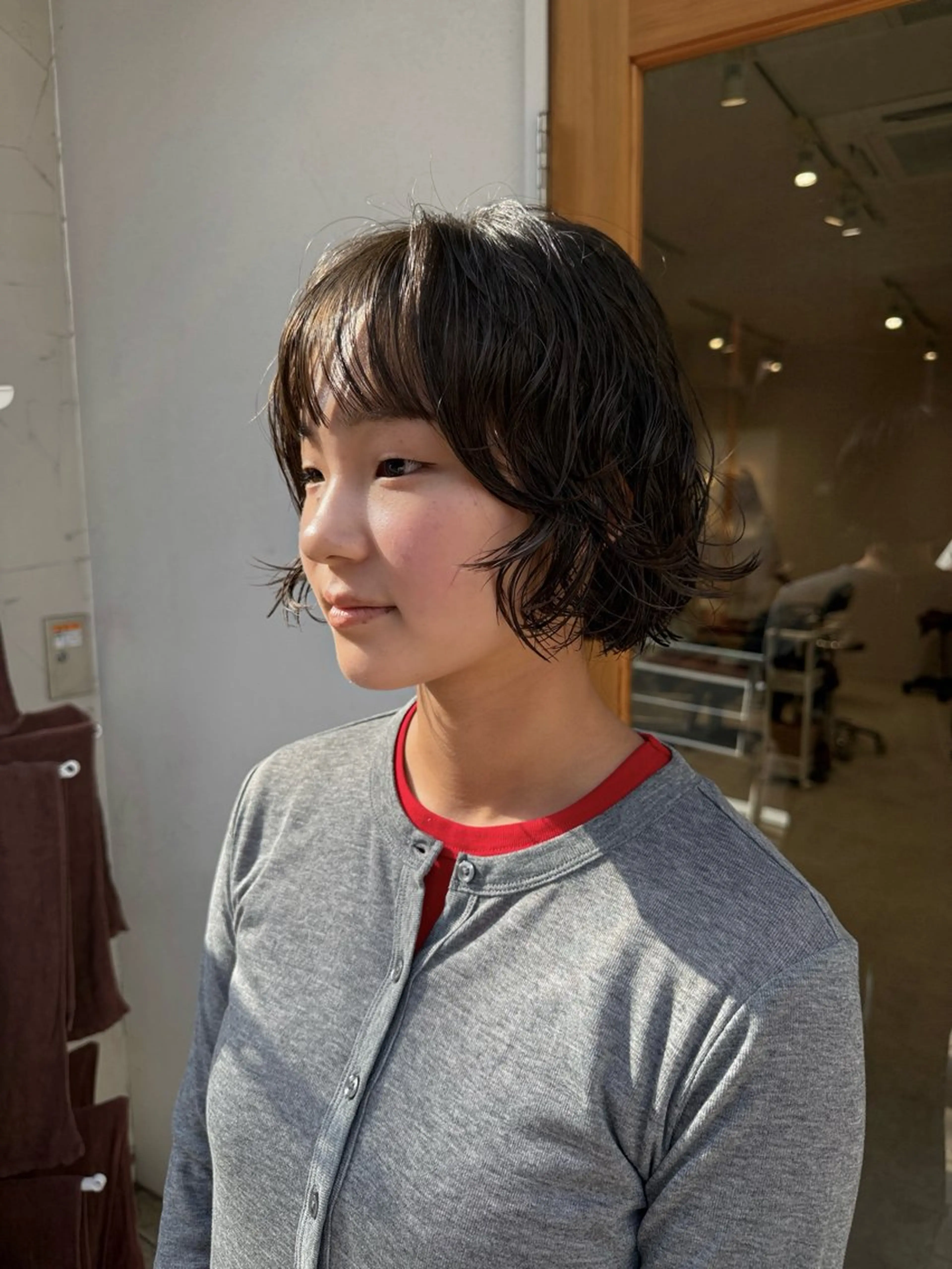 ショート パーマ パーマ/ボブ /レイヤー チヒロのヘアスタイル