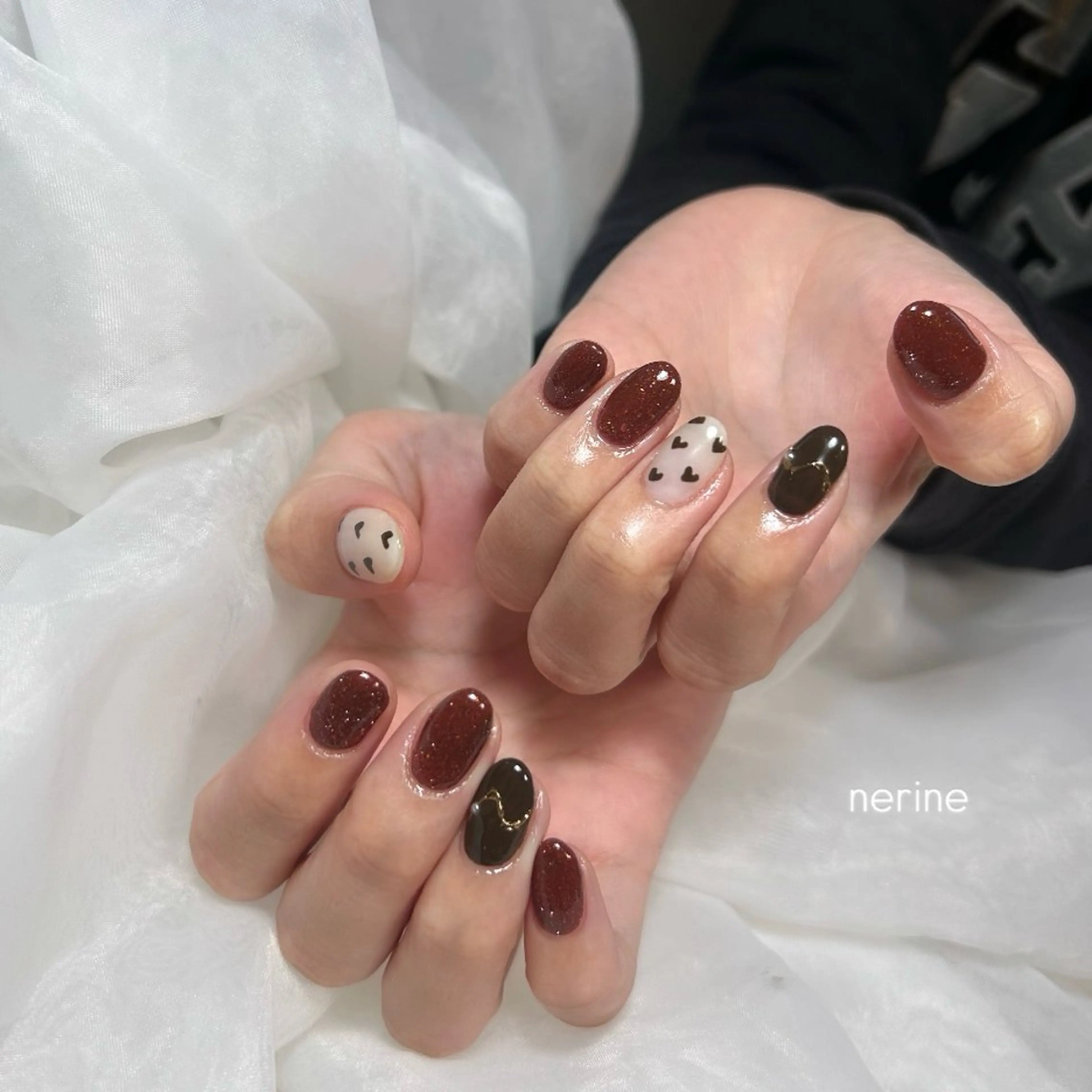 ネイル ハンドネイル nail salon nerineのネイルデザイン